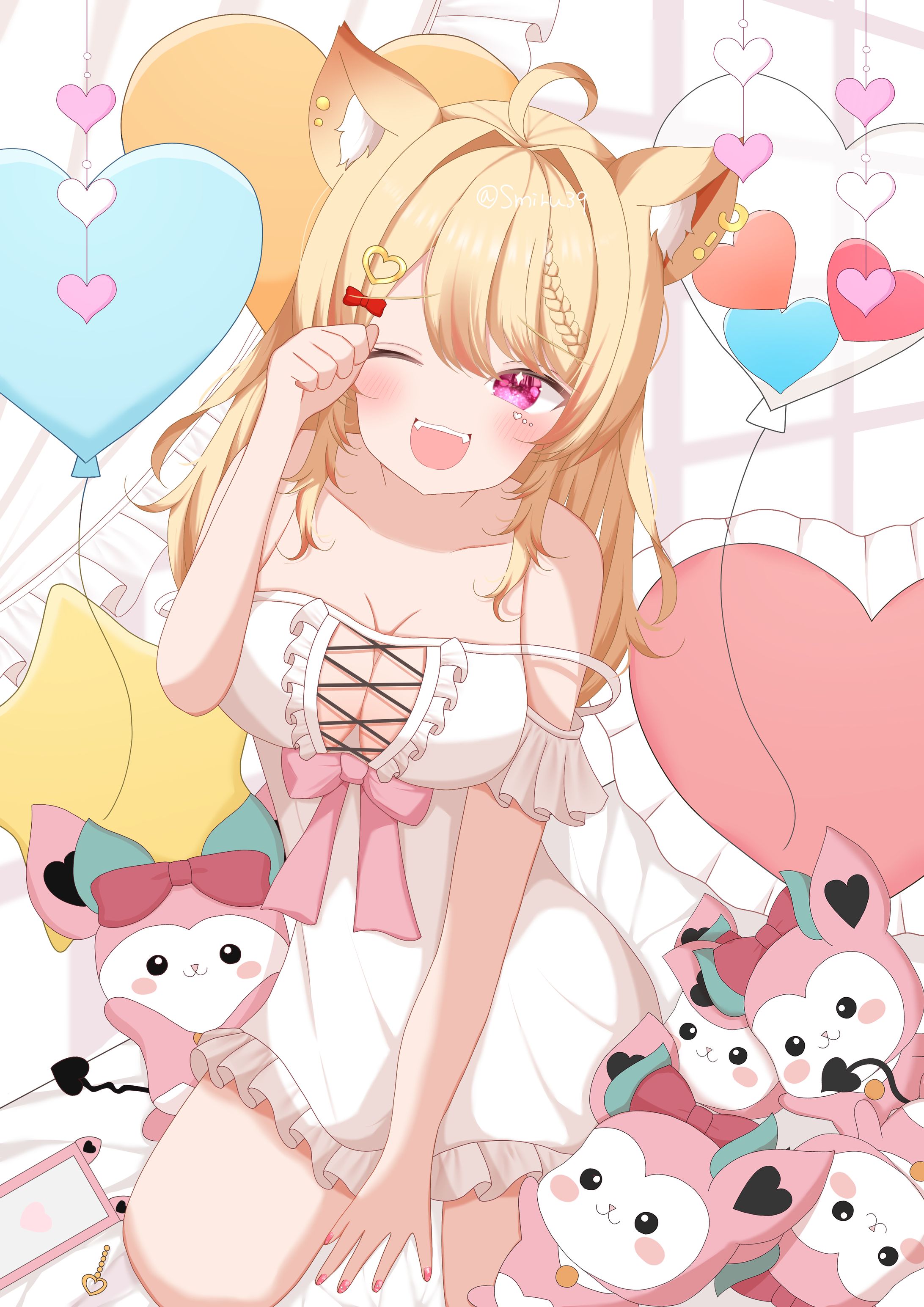杠葉凪様　Vtuber 一枚絵-1