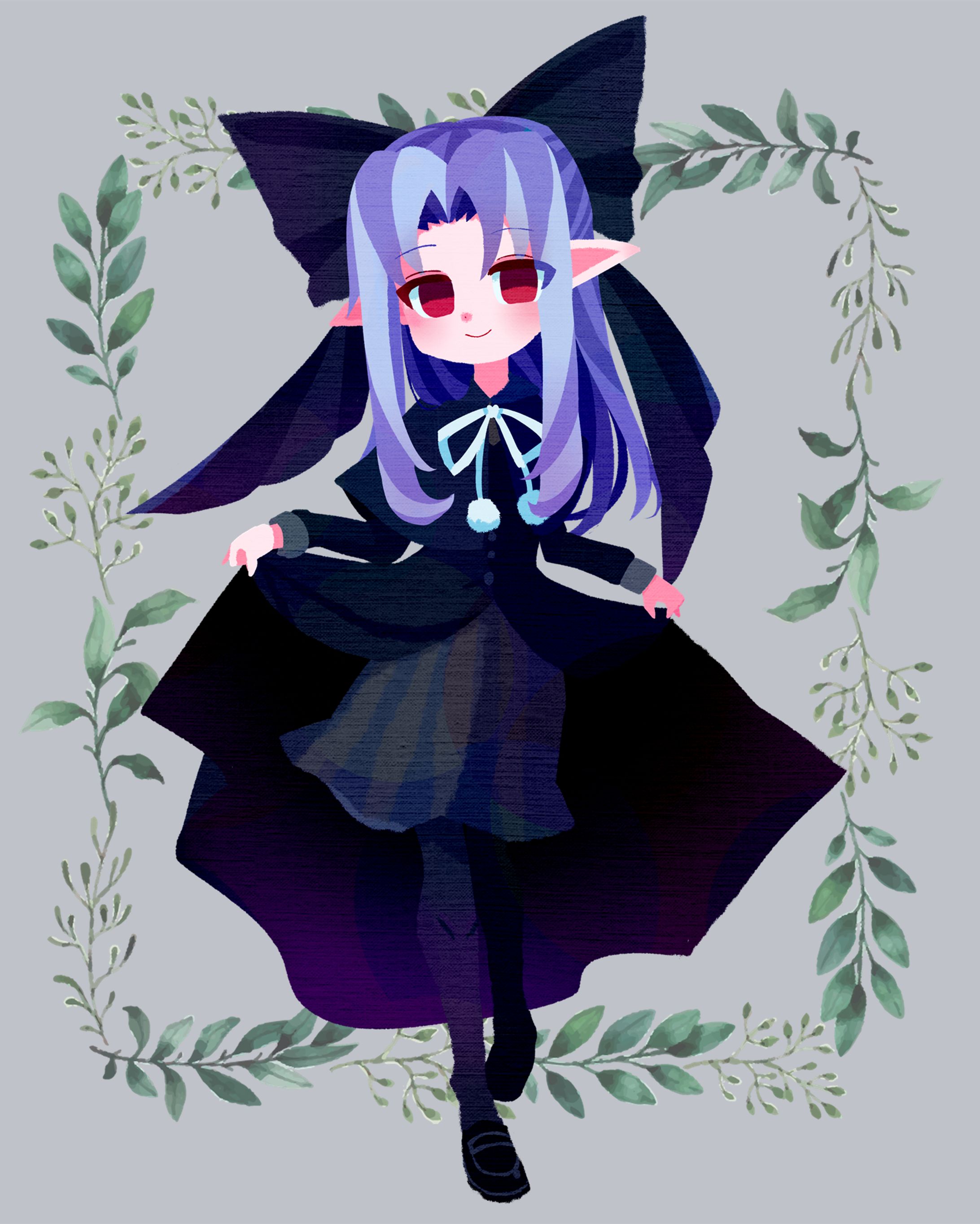 skebご依頼品/月姫　黒レン-1