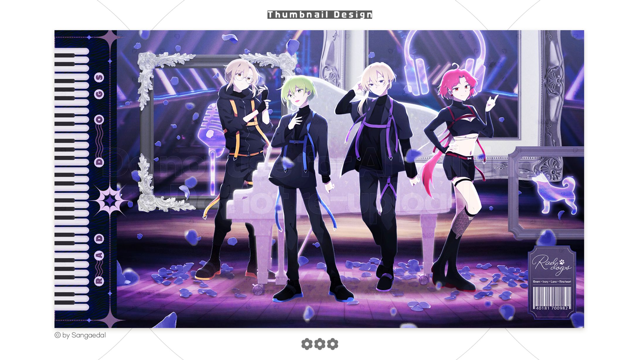 RAD DOGS / Thumbnail Design-1