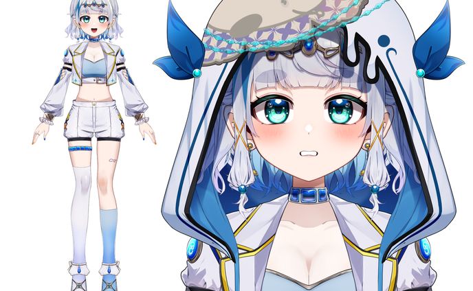 写真、立ち絵イラスト