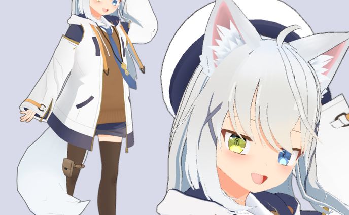 2023年7月　篠雲ののさん3Dモデル制作