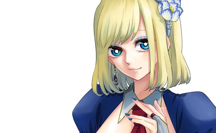 イラスト_ファンタジー風女性