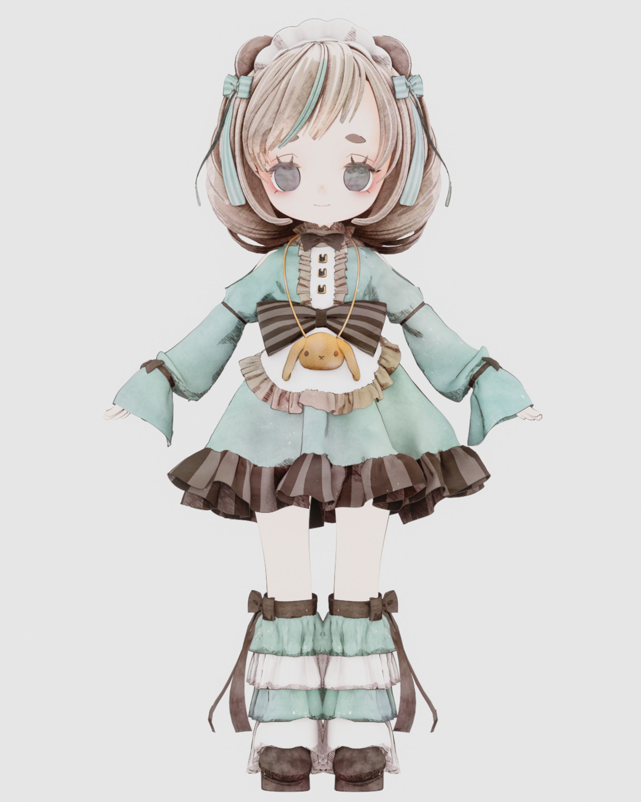 たぬきメイド-1