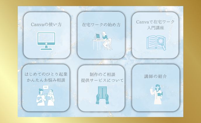 「LINEリッチメニュー」サンプル画像制作