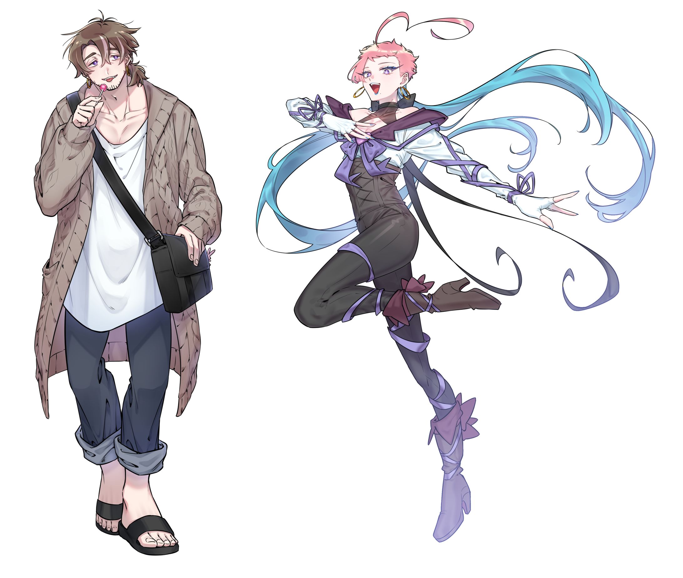 Full body Art & Character Designs by momosorairo-1