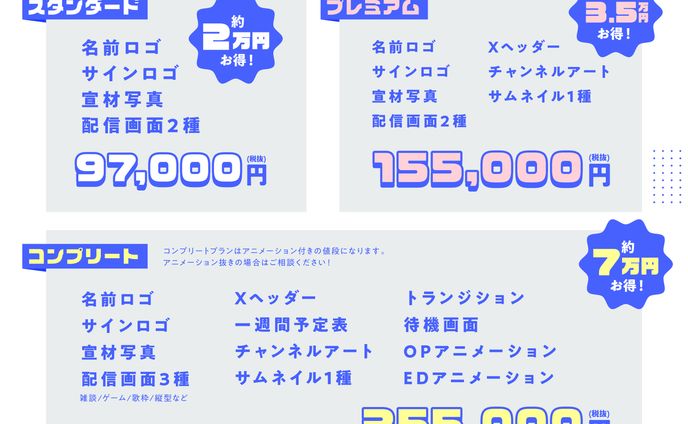 Vtuberスターターセット