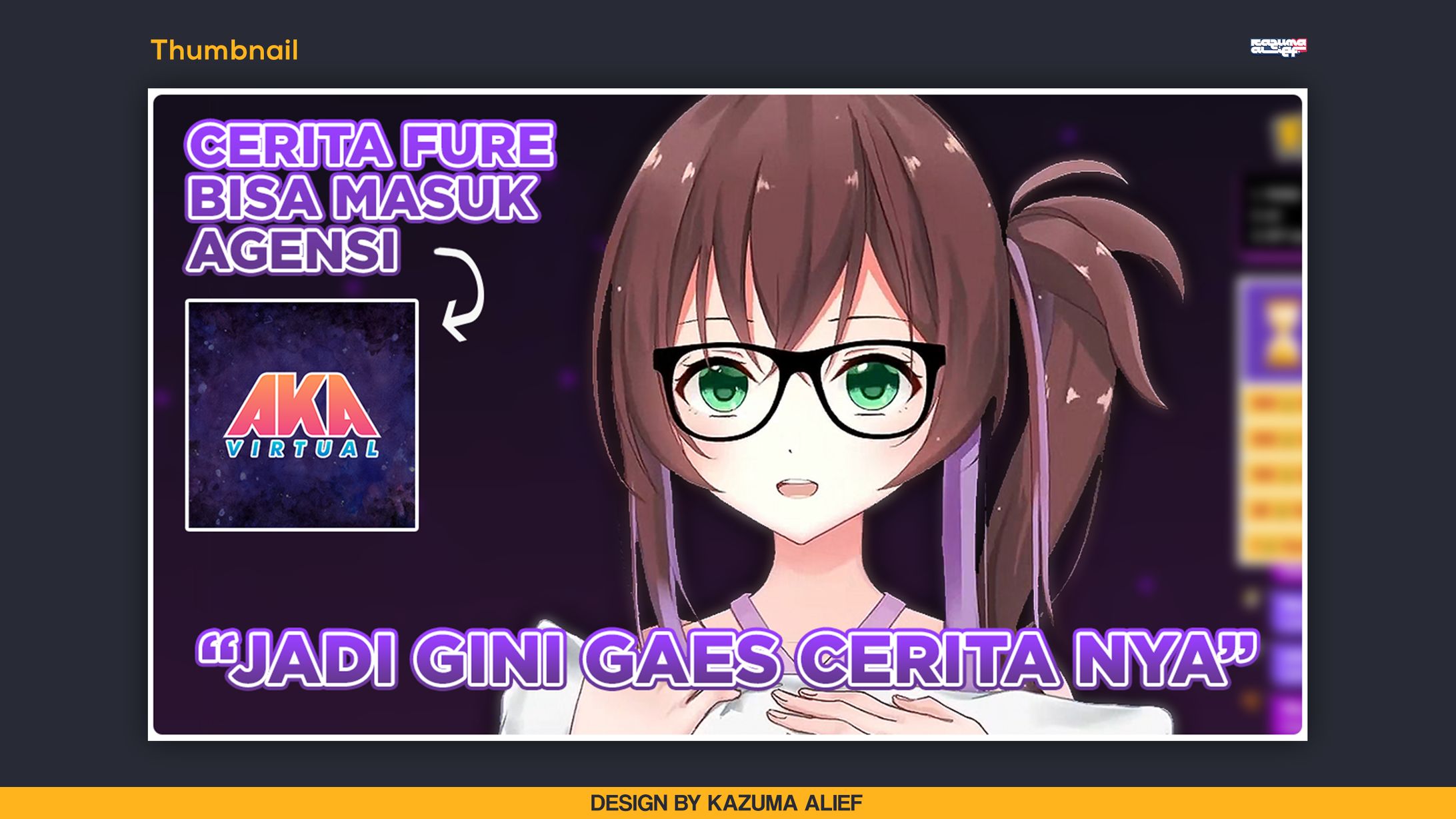 [Thumbnail] CLIP - Cerita Fure Masuk AKA Virtual-1