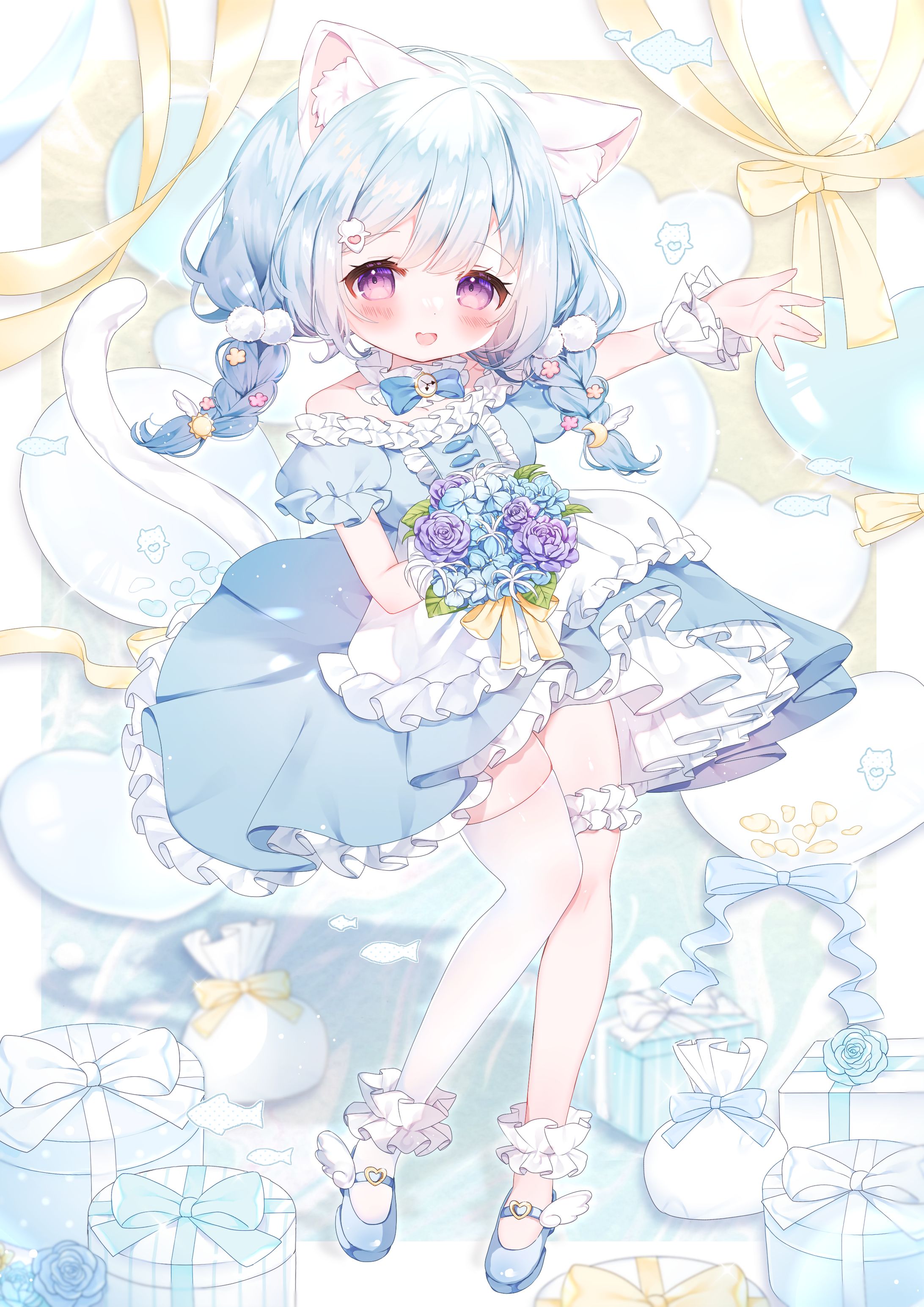 【 works 】こよみ様 ┊ 誕生日記念イラスト-1