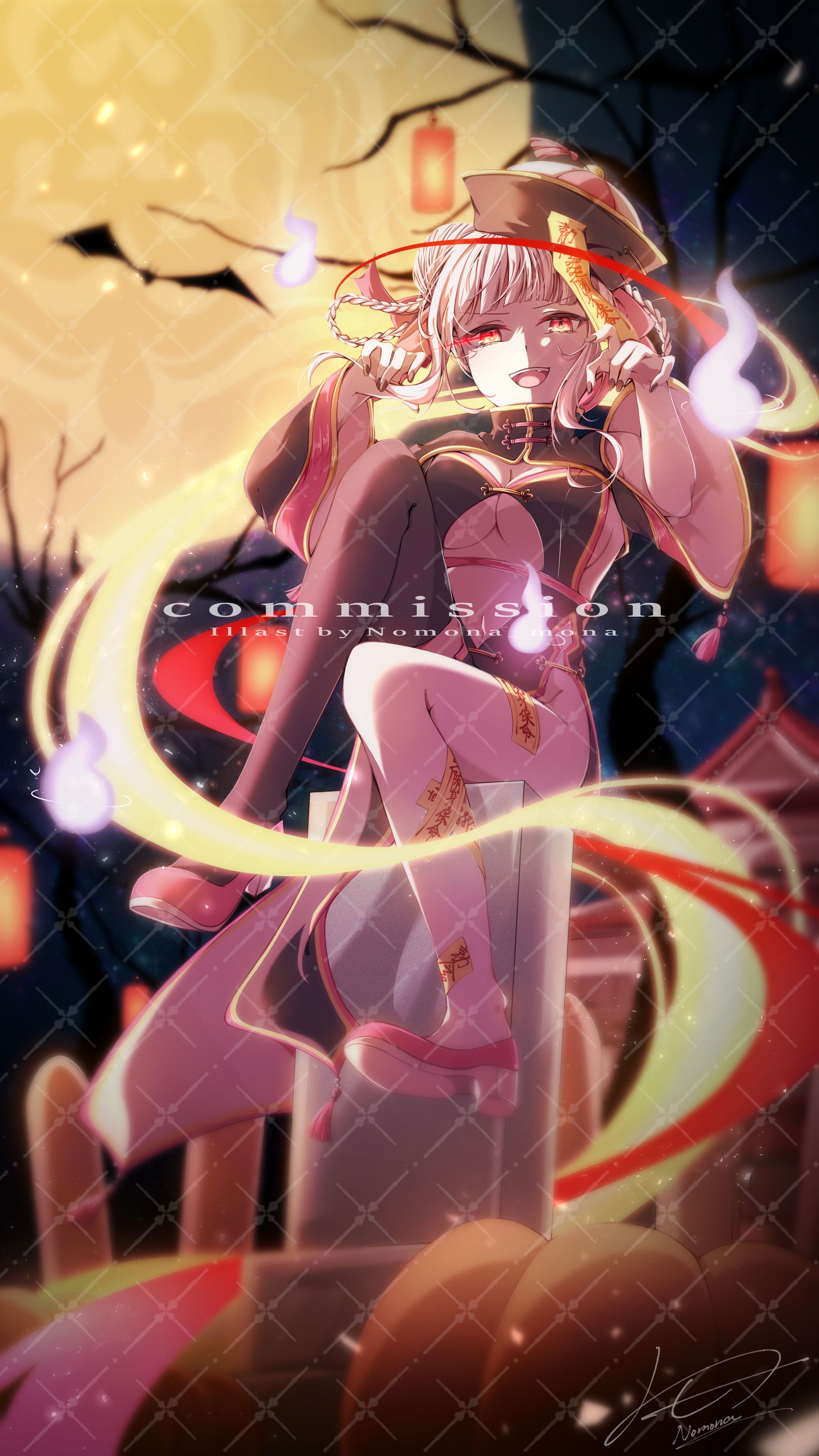 【お仕事】芙蘿拉(Flora)（ハロウィンファンアート）-1
