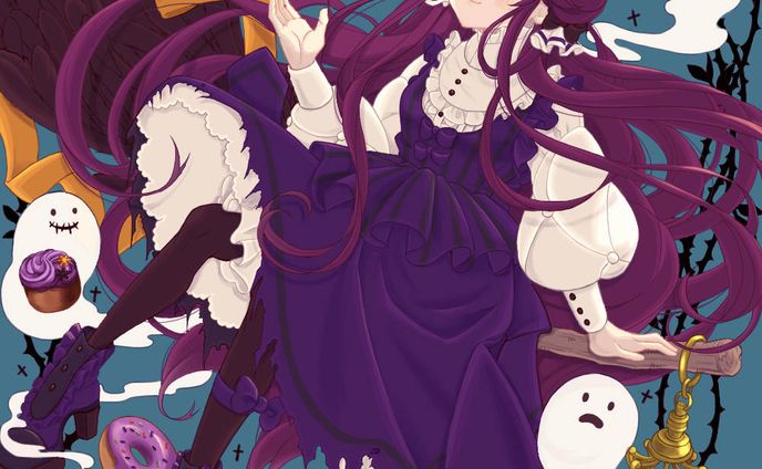 ハロウィンの魔女
