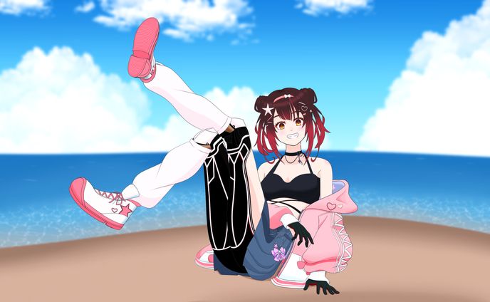 【FA】ロボ子さん ホロナツ衣装