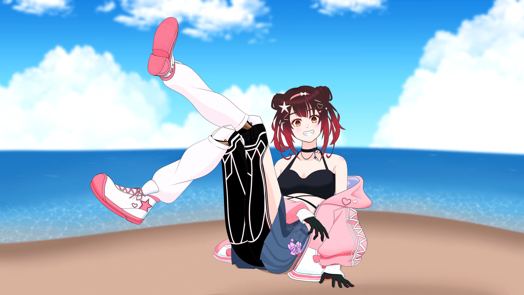 【FA】ロボ子さん ホロナツ衣装-1