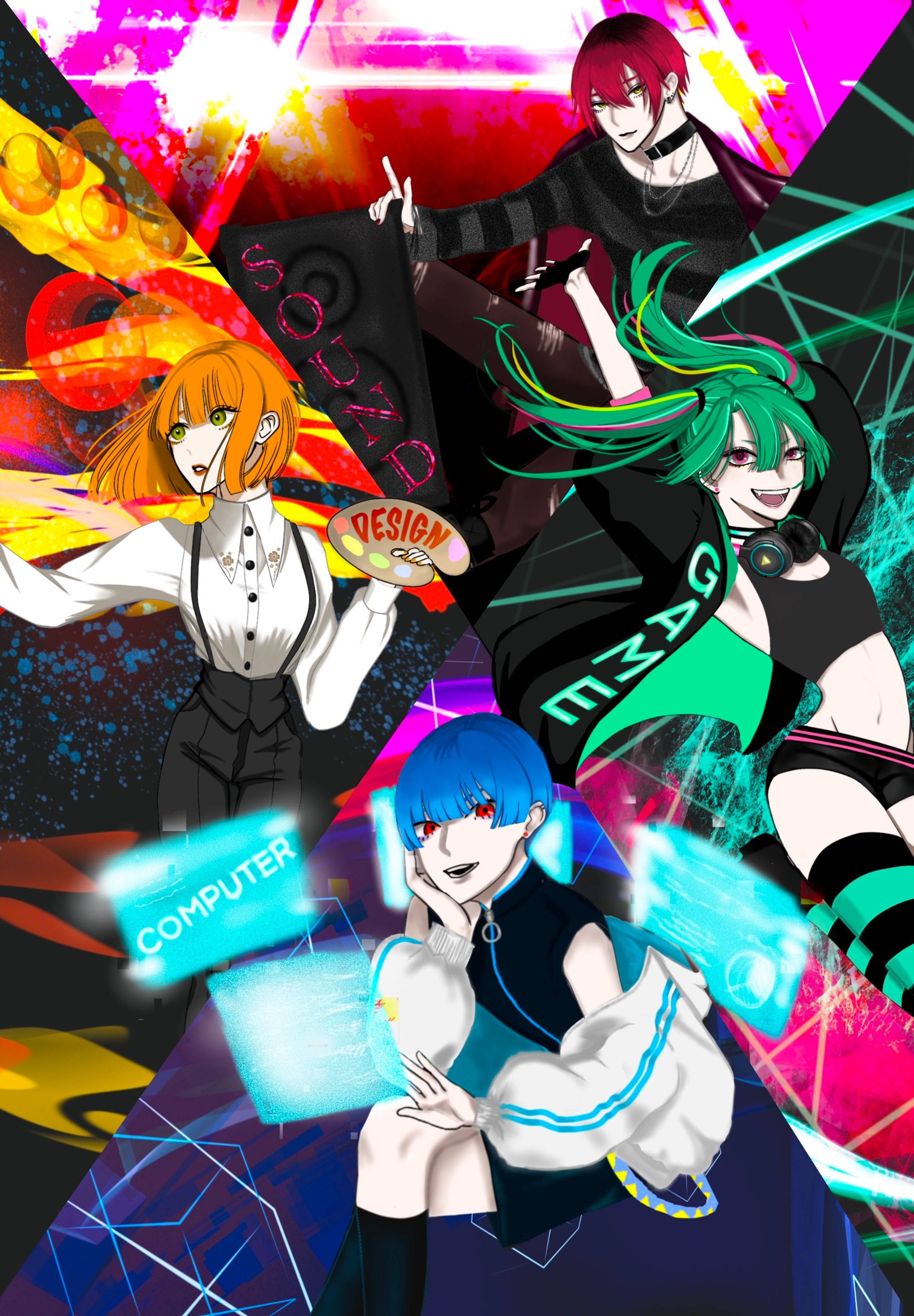 学生作品展ポスター2022-1