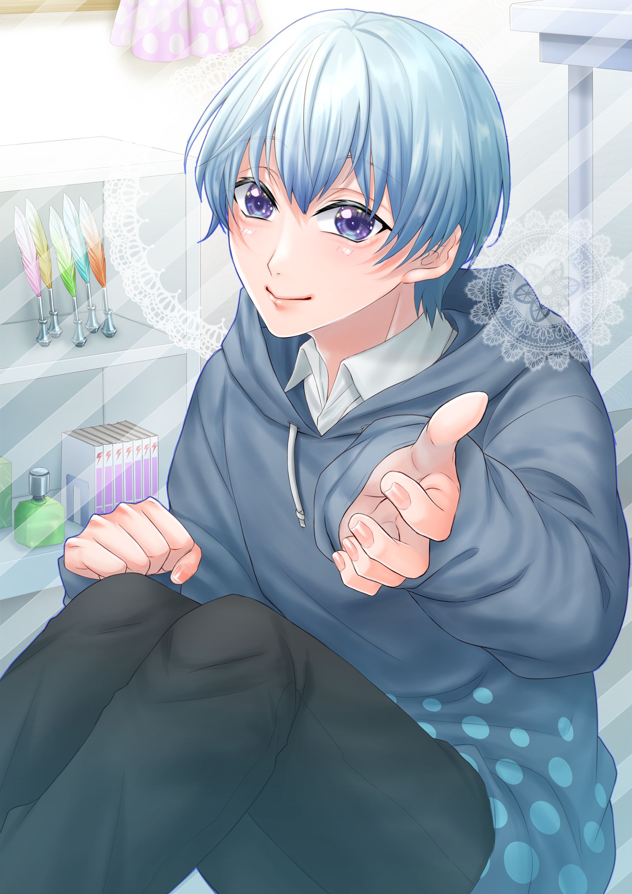 【依頼】Vtuber羽衣みらい様イラスト-1