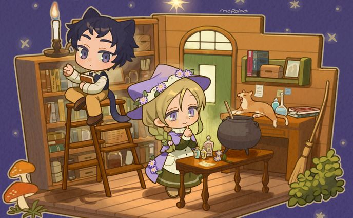 【創作】一枚絵