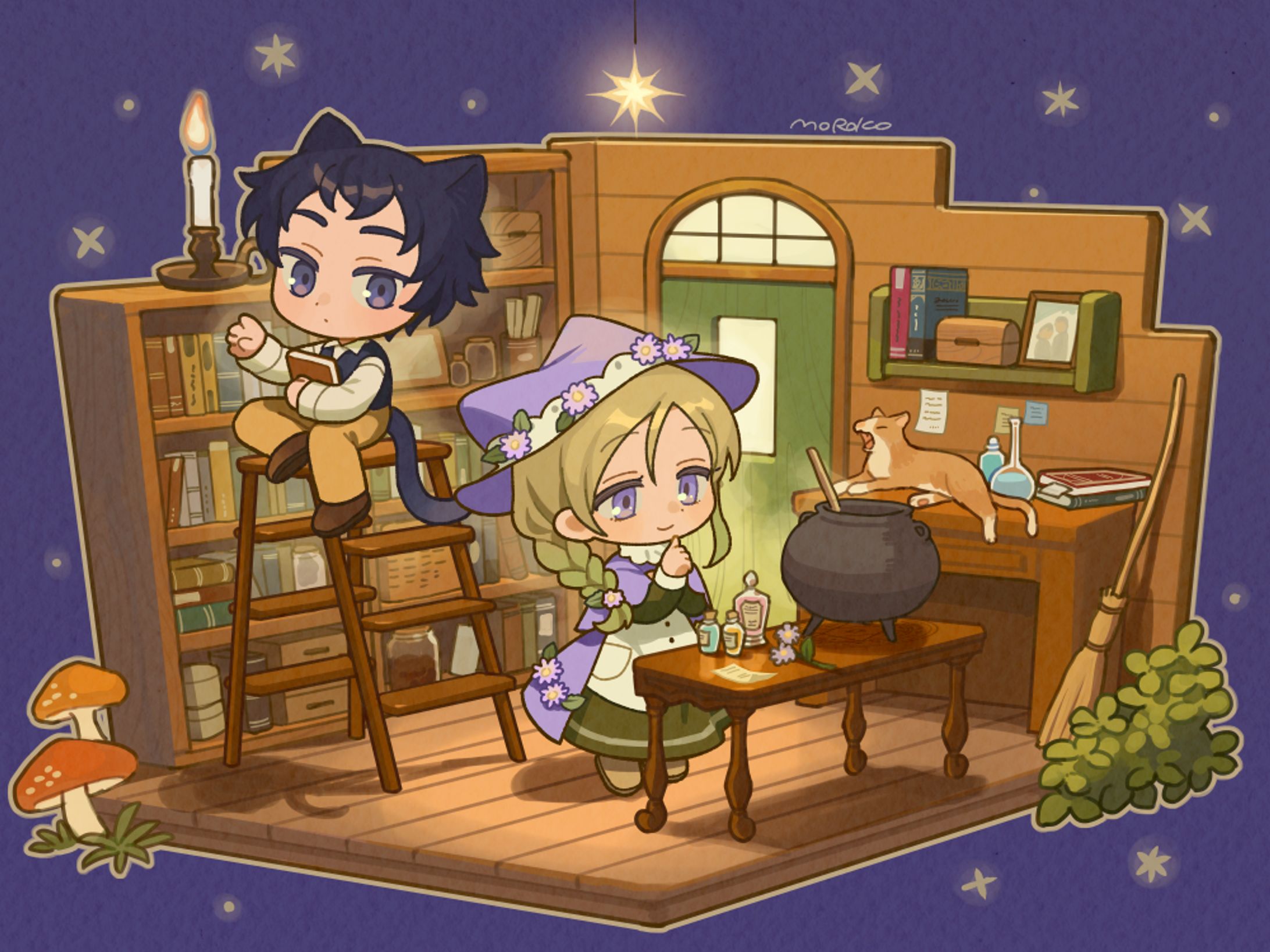 【創作】一枚絵-1