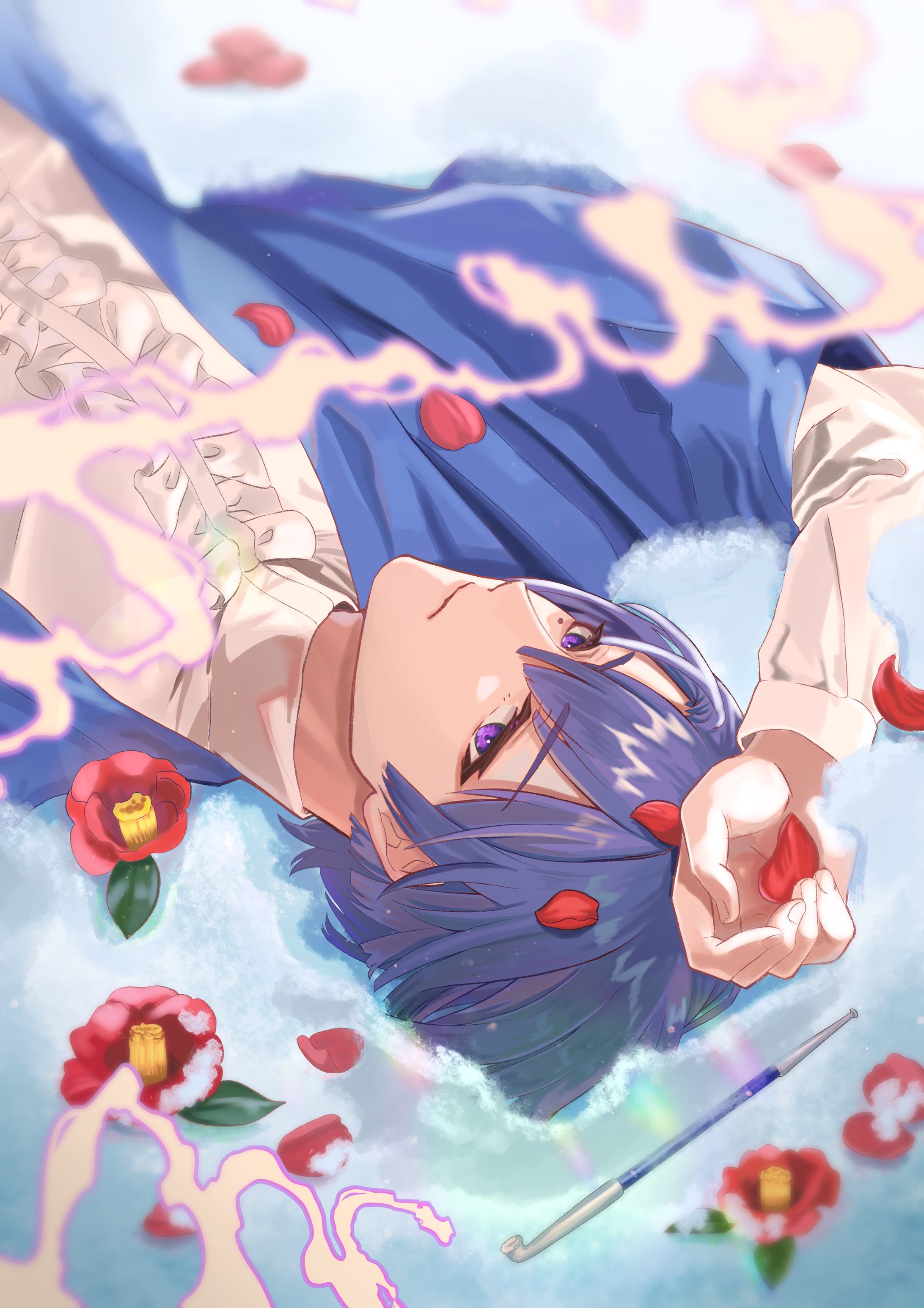 一枚絵（男性）-1