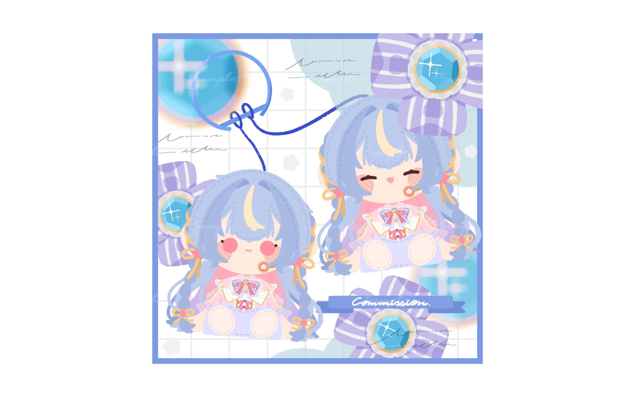 ぬいぐるみ風イラスト#5-1