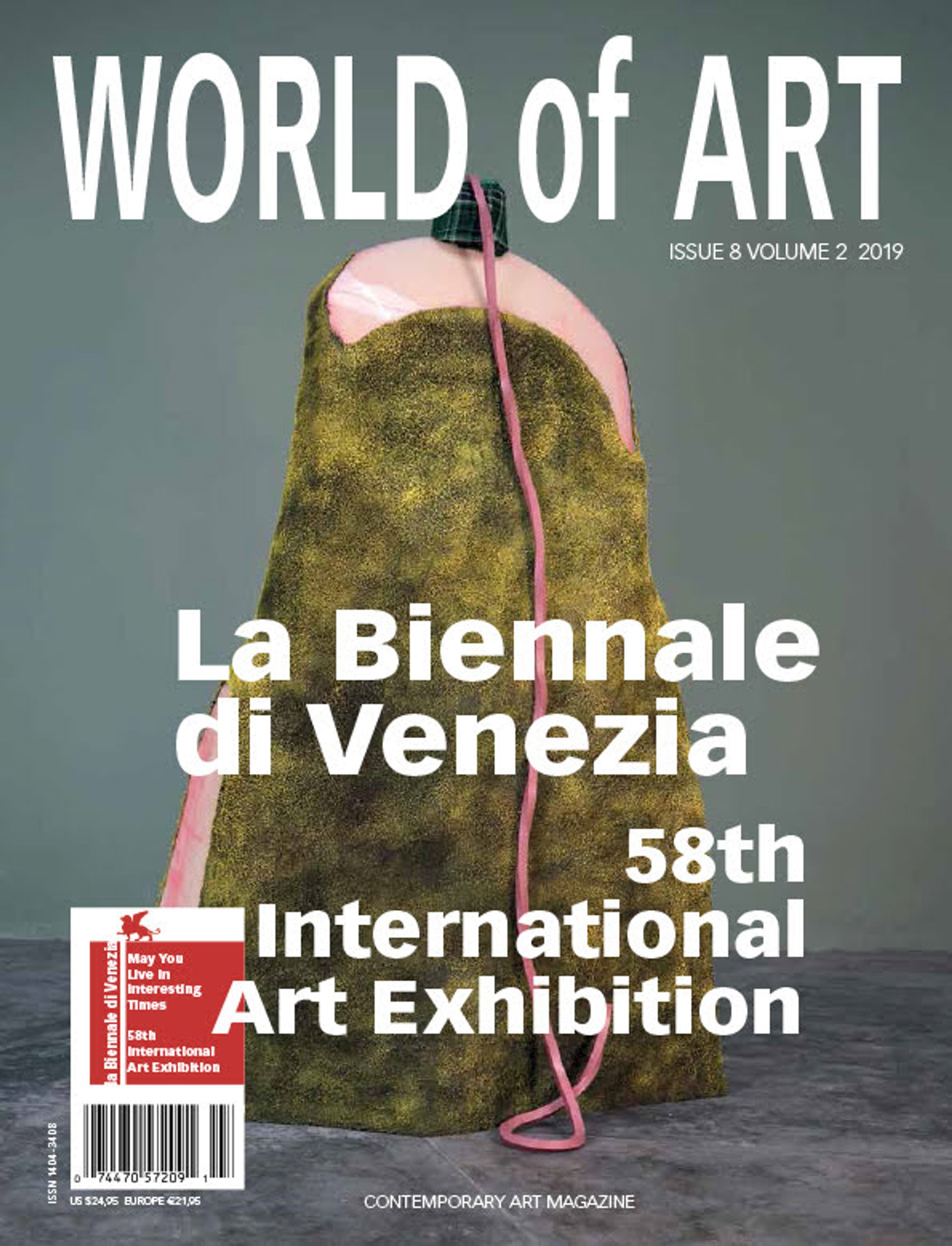 WORLD OF ART  CONTEMPORARY ART MAGAZINE ISSUE 8 VOLUME 2 2019-1