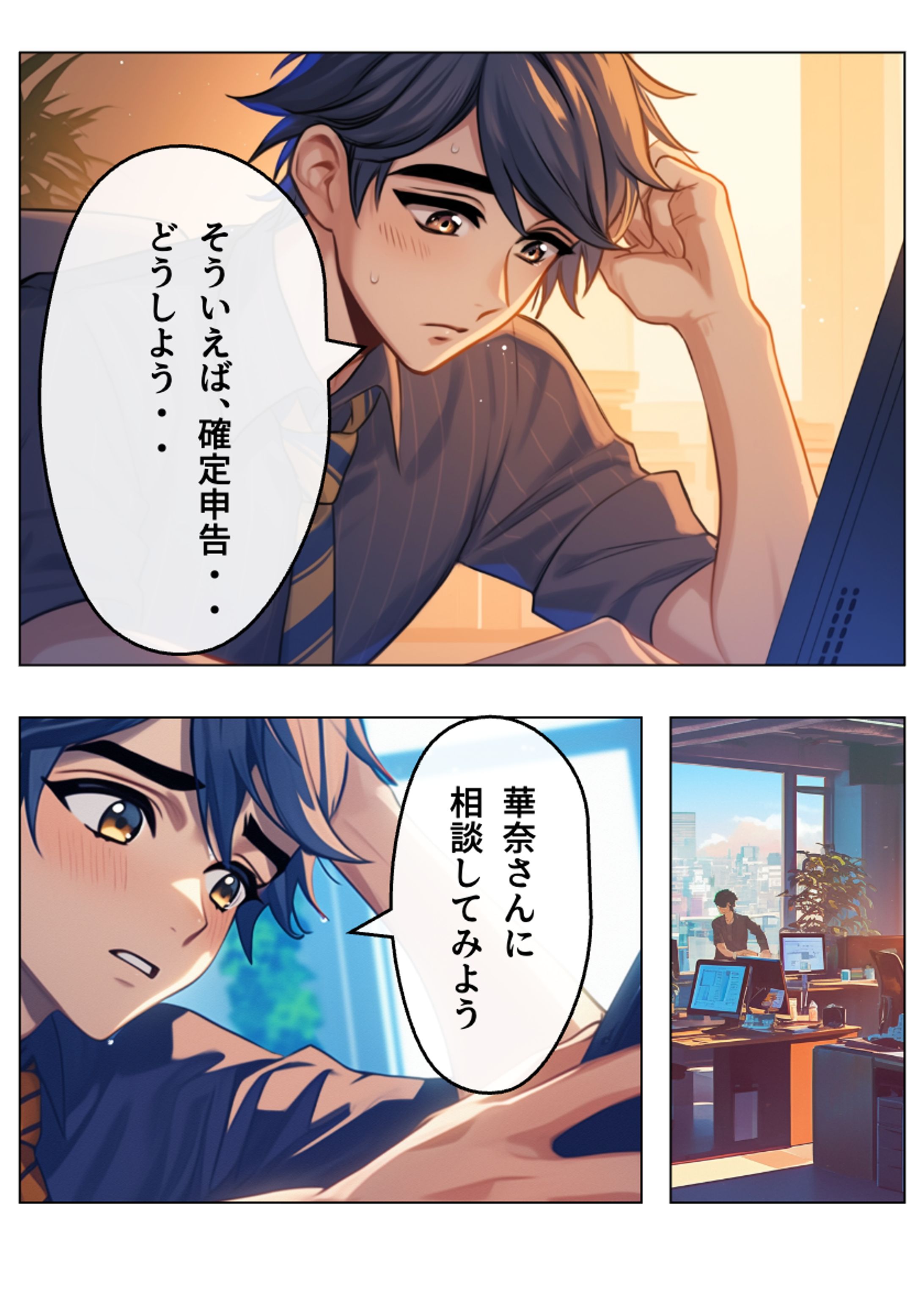 Kindle出版・青色申告漫画-1