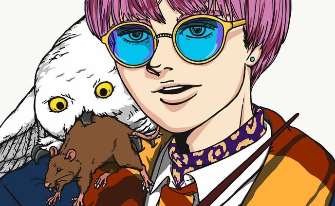 『親の残したお金で入学前にハジけてしまったハリー・ポッター』
.
を描きました🧙
.
.
#illustgram #絵 #イラスト #pic #harrypotter #ハリポタ #ハリーポッター #illustration #illustrator #ヘドウィグ #グリフィンドール #魔法 #magic #イラストレーション #イラストレーター #描いてみた #pinkhair #フクロウ #character #owl #ipad #applepencil #tablet #drawing #picture #魔法使い cheblo #cheblocrafthouse #linedrawing #ストリート #street