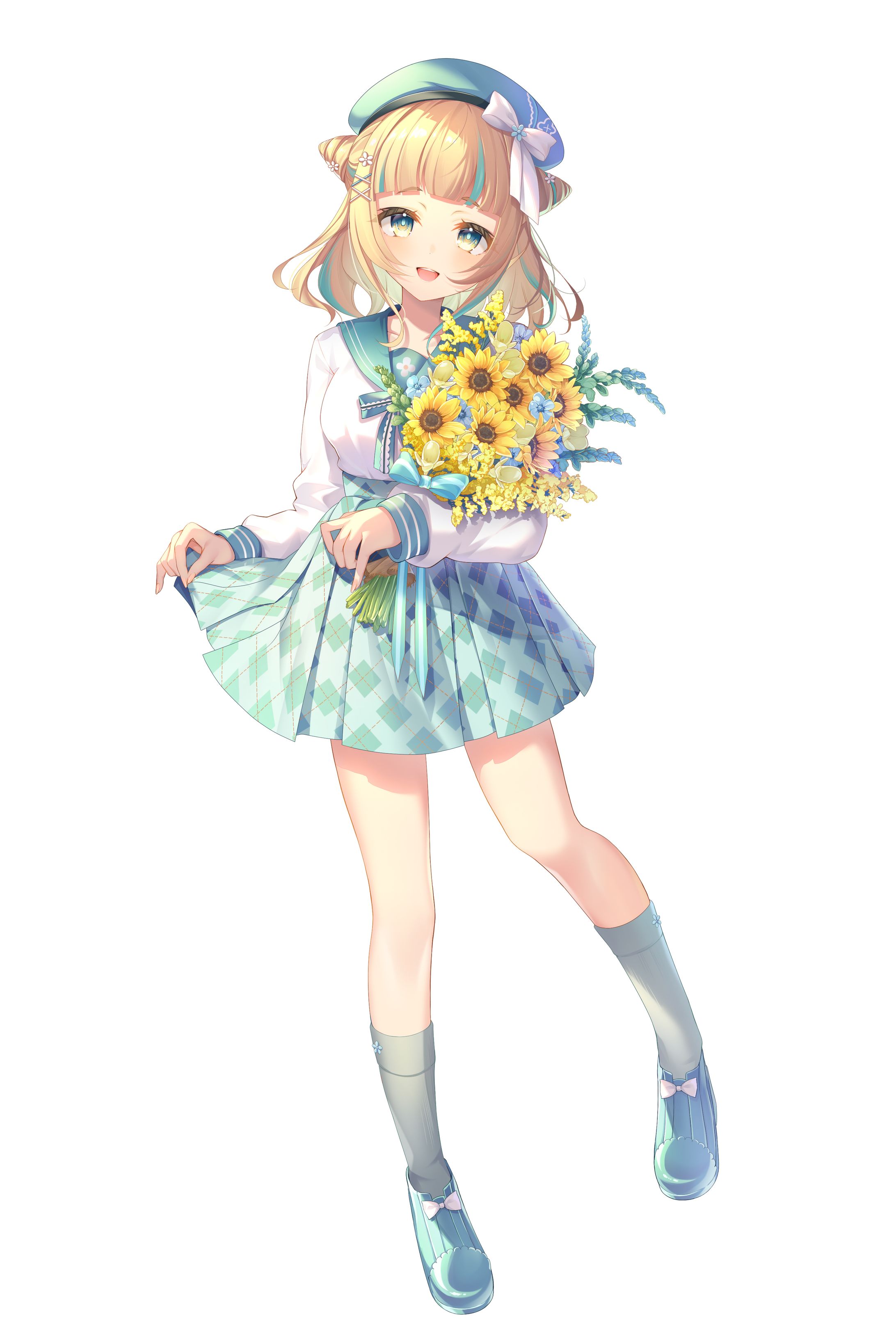 【Vtuber店長-萌水団-様】2周年記念グッズ用立ち絵-1