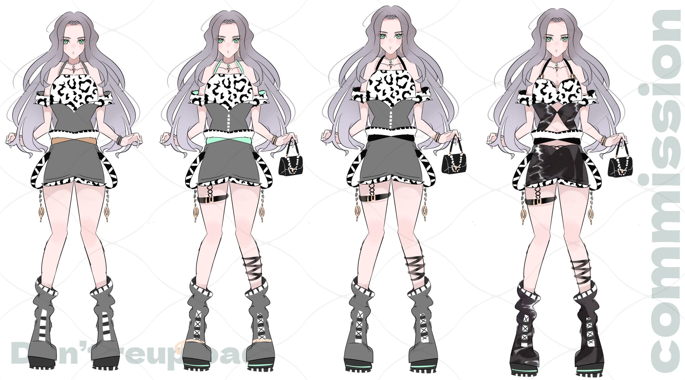 キャラクターデザイン立ち絵制作-1