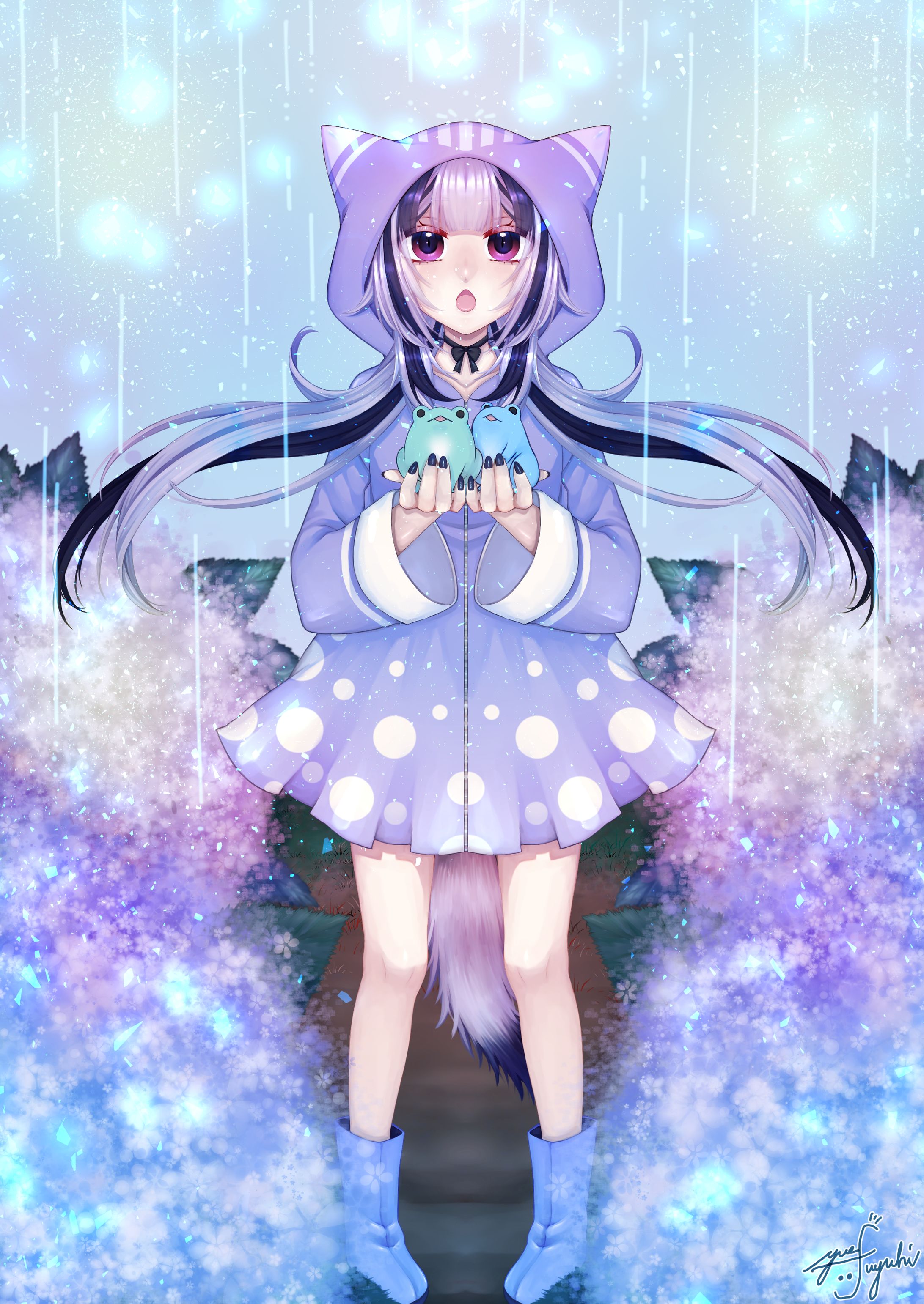 紫陽花の庭-1