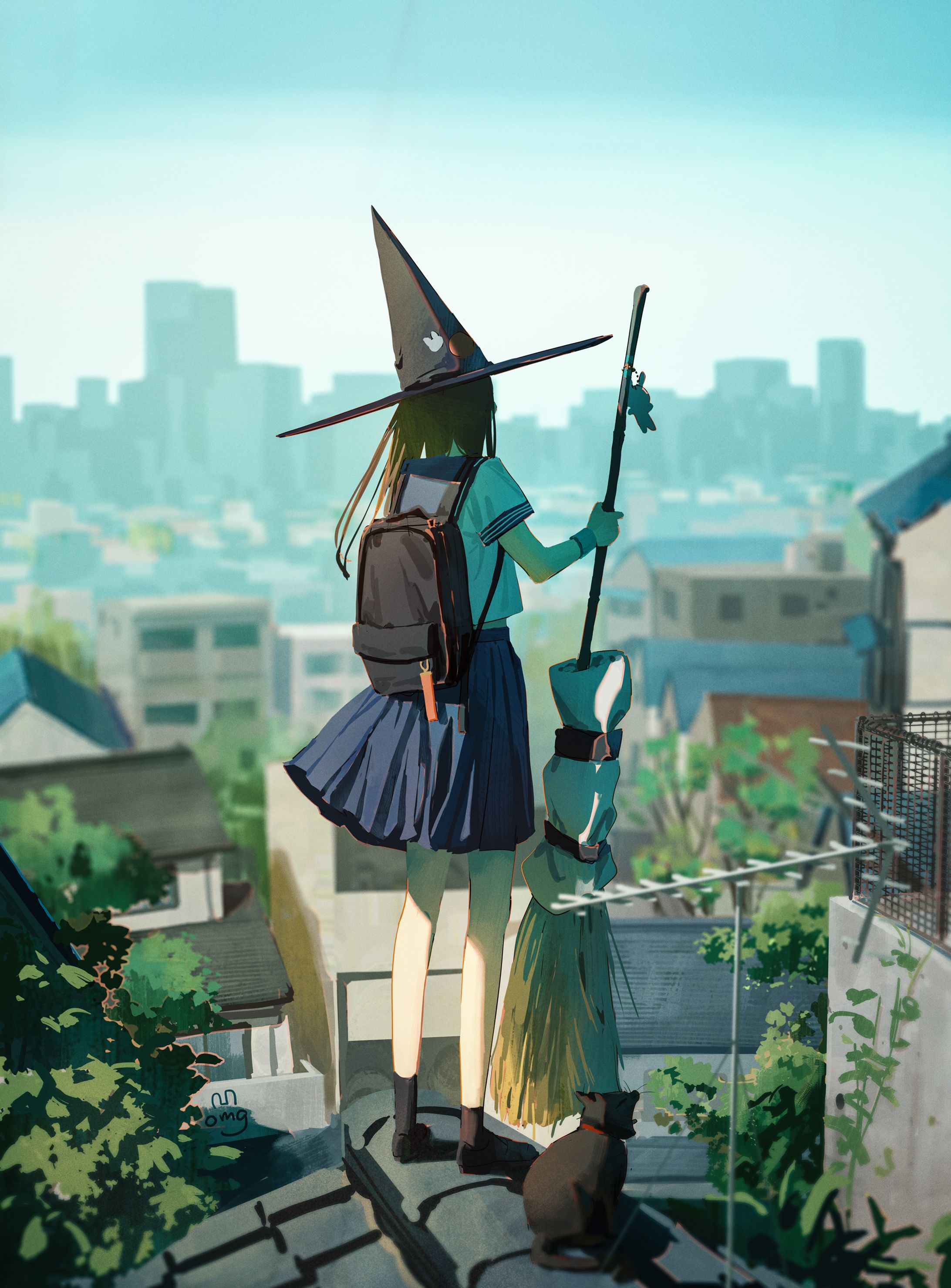 女子高生な魔女-1