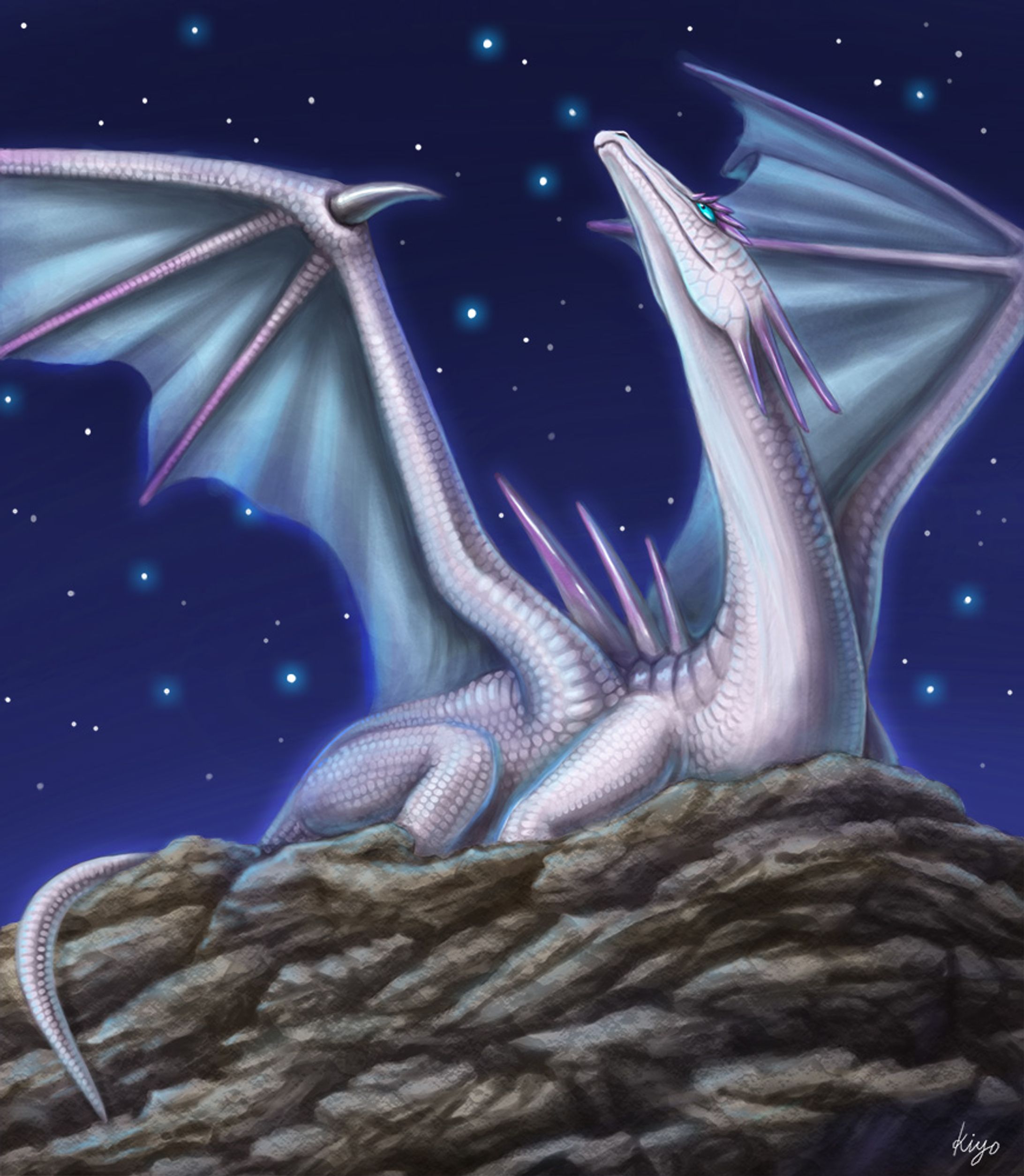 星空とドラゴン-1