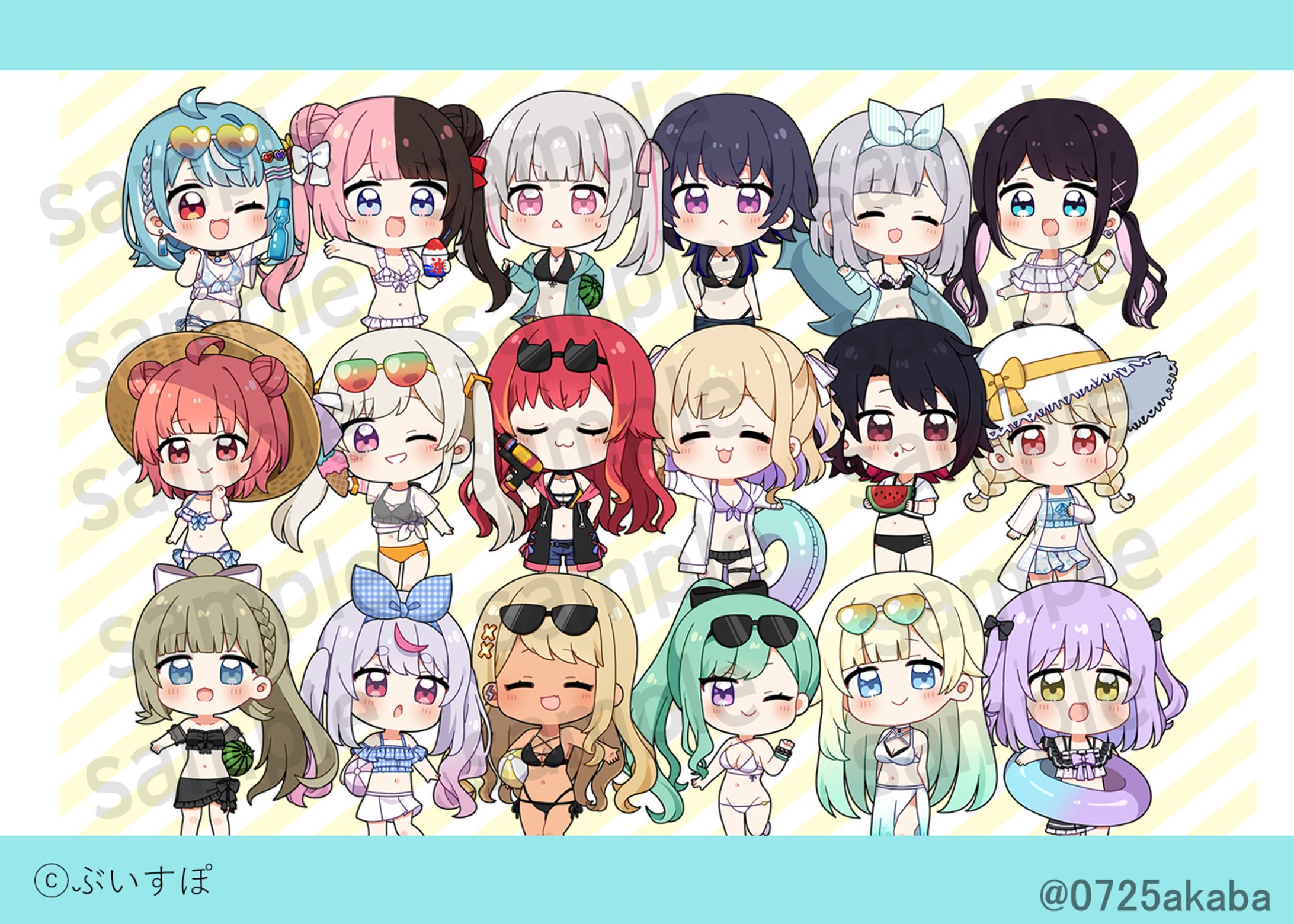 ぶいすぽっ！　コミックマーケット102　グッズイラスト-1