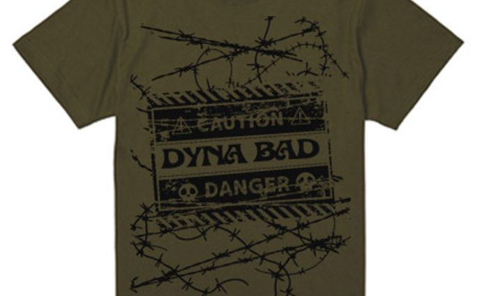 DYNA BAD Tシャツ、グッズデザイン