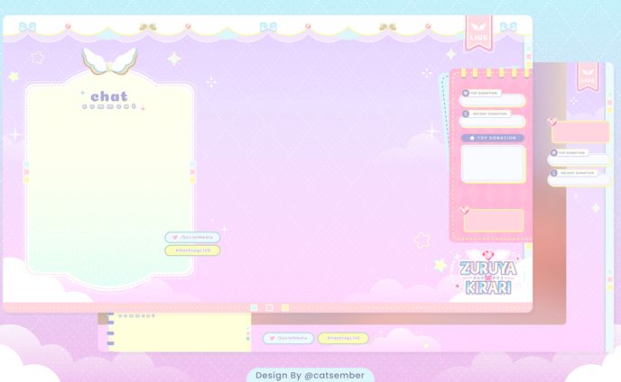 VTuber Overlays Design