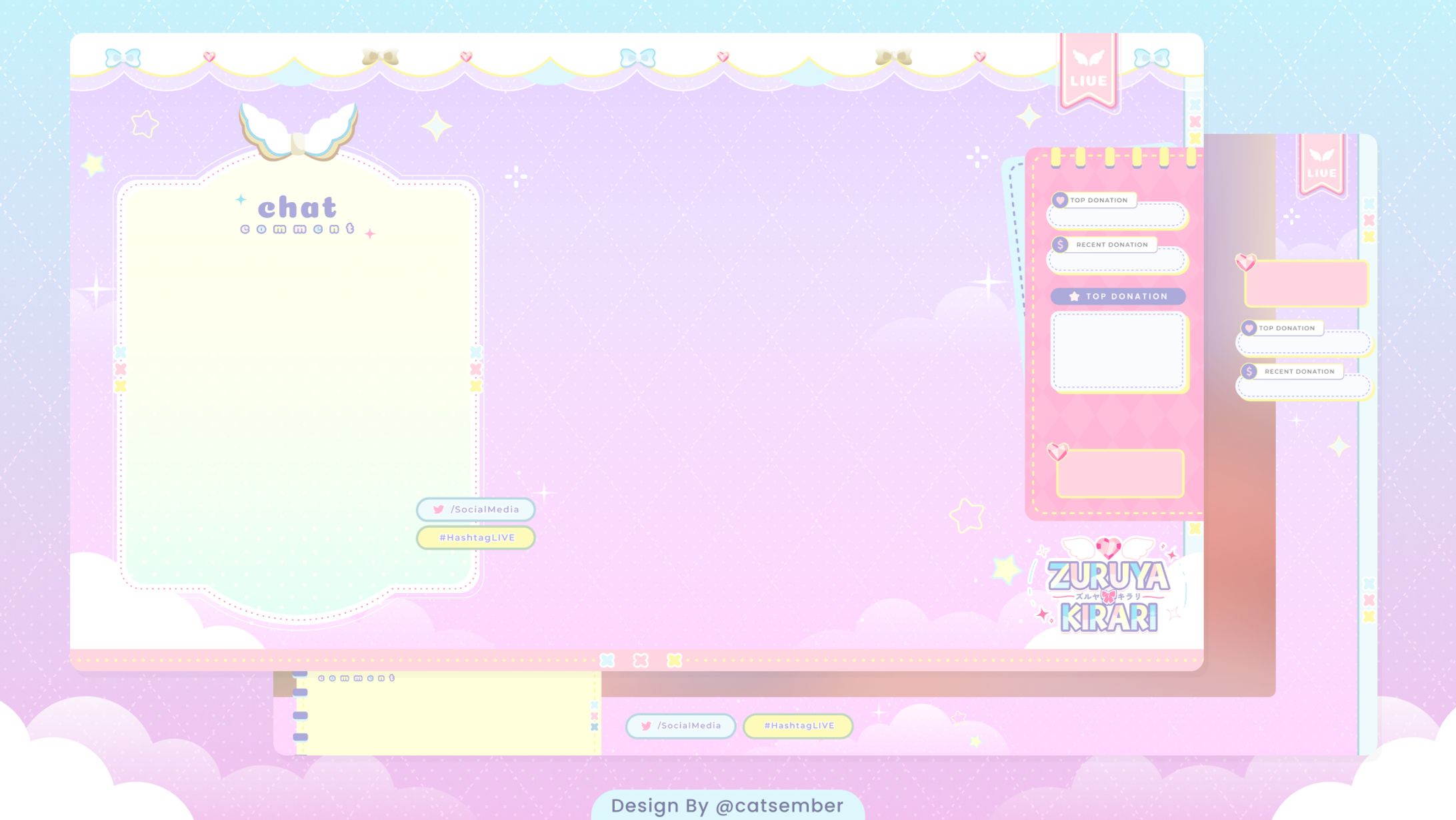 VTuber Overlays Design-1