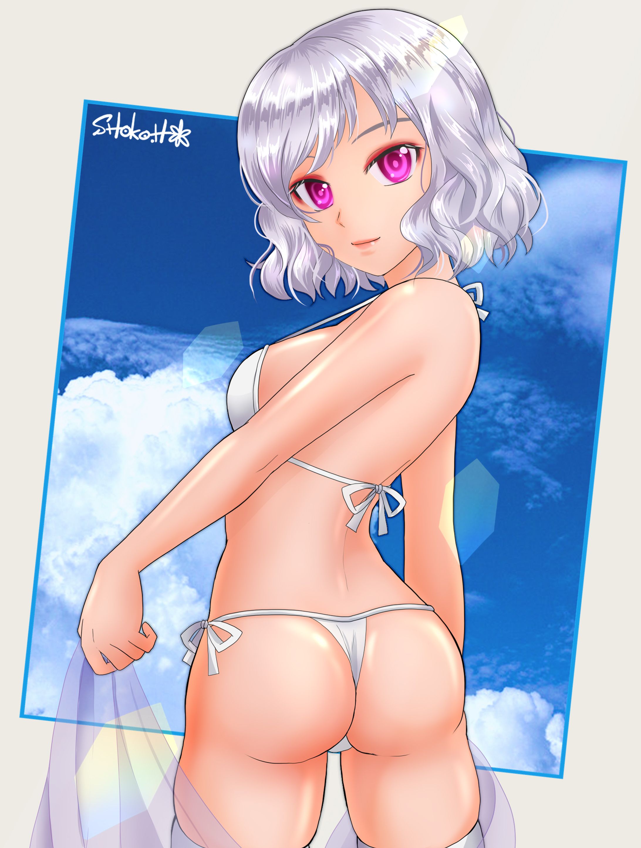 白水着ギャル-1