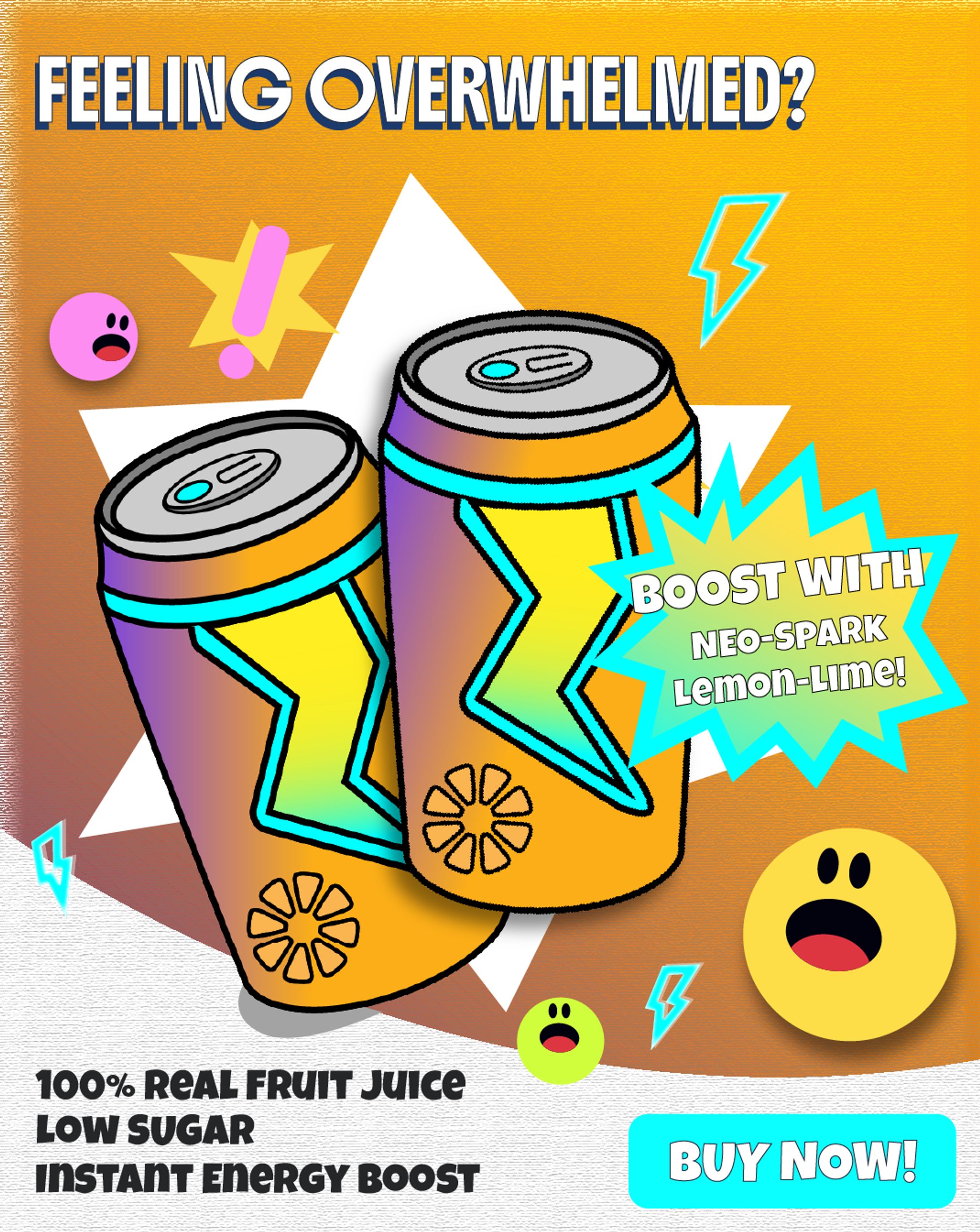 (Poster) Neo Spark - Lemon Lime Promotion-1