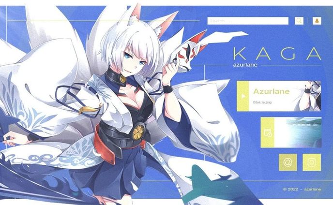 KAGA Wallpaper Design