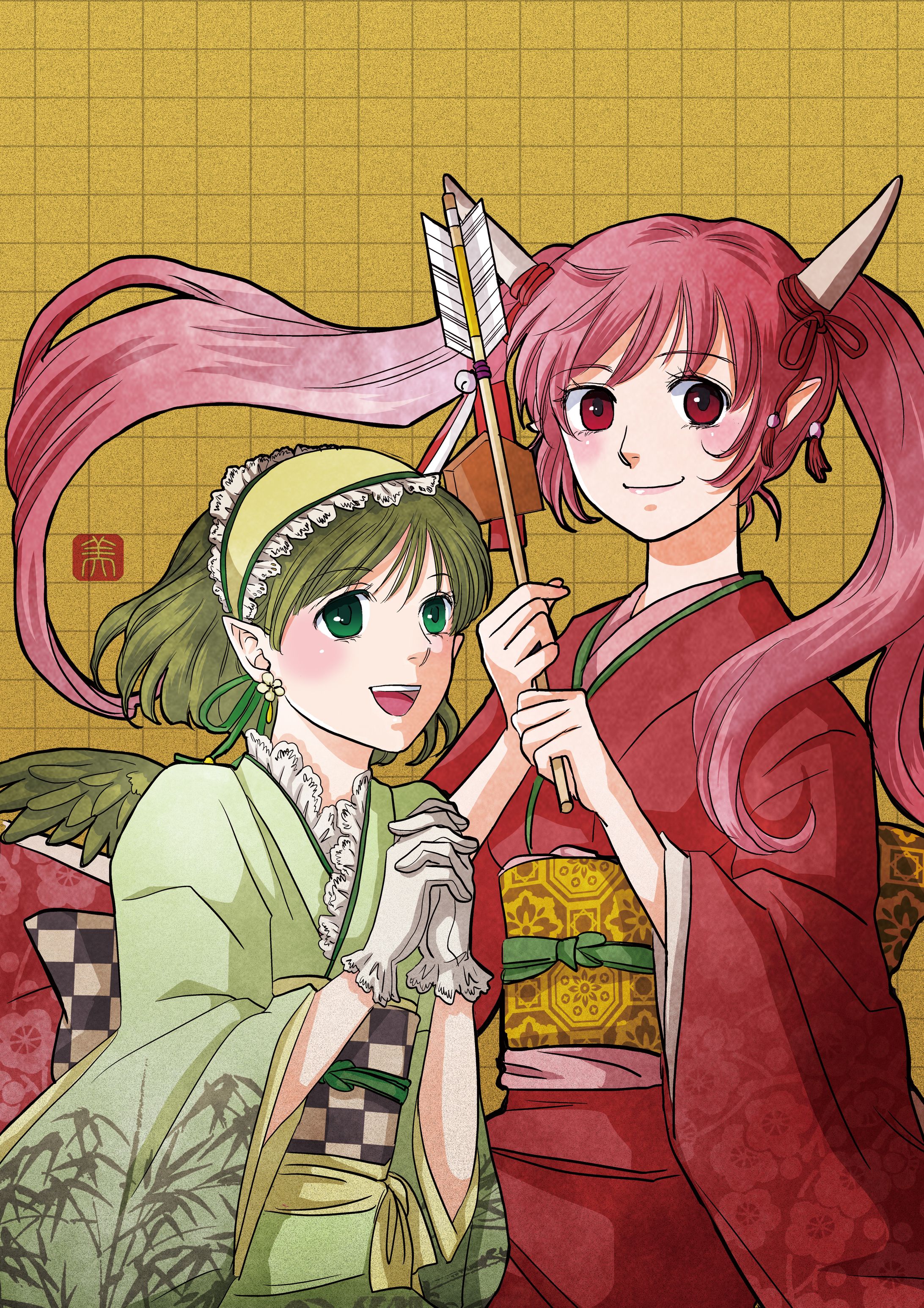 牛娘と鶯嬢-1