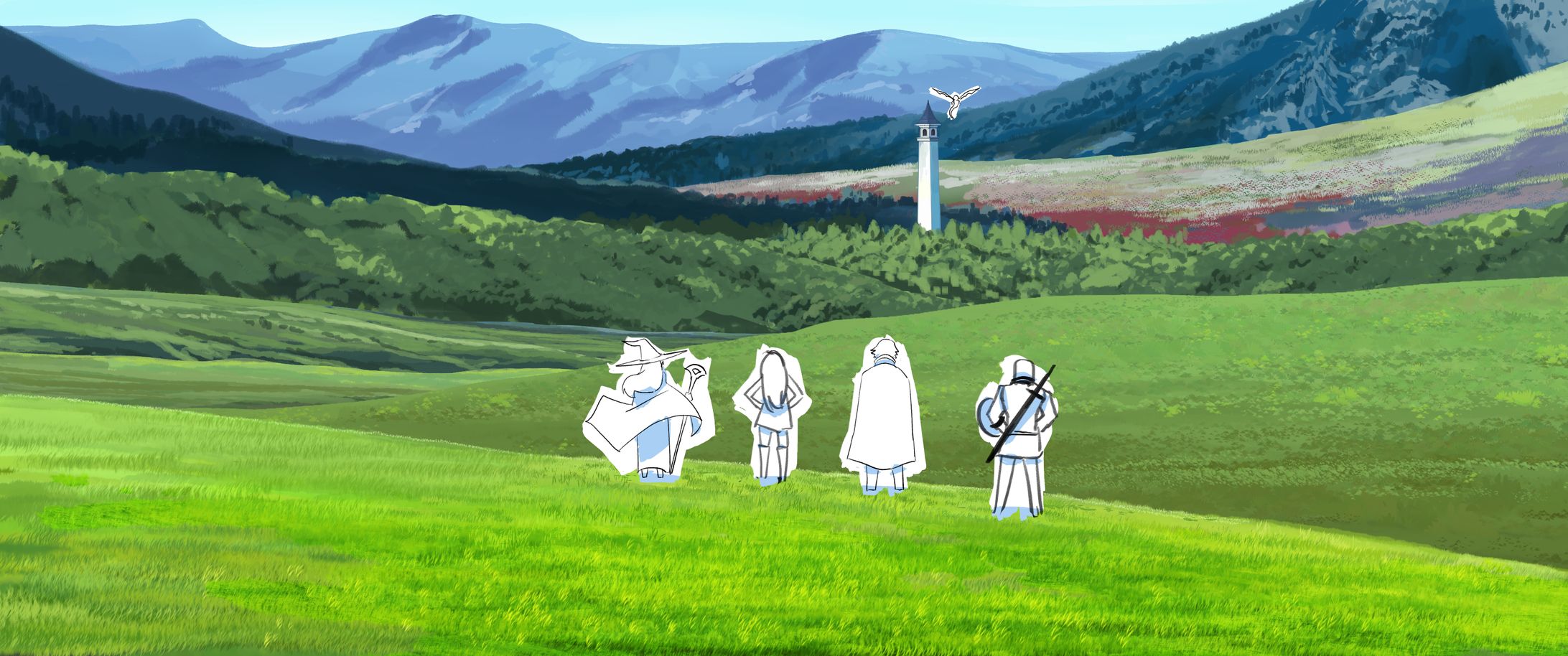 アニメ背景 - Isekai-1