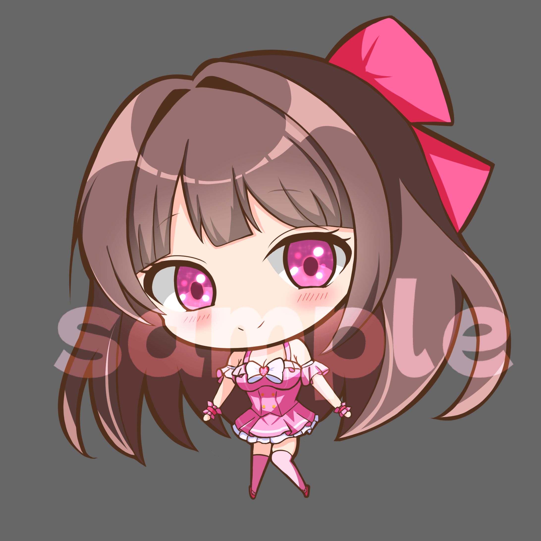 藤原優紀様　SDイラスト-1