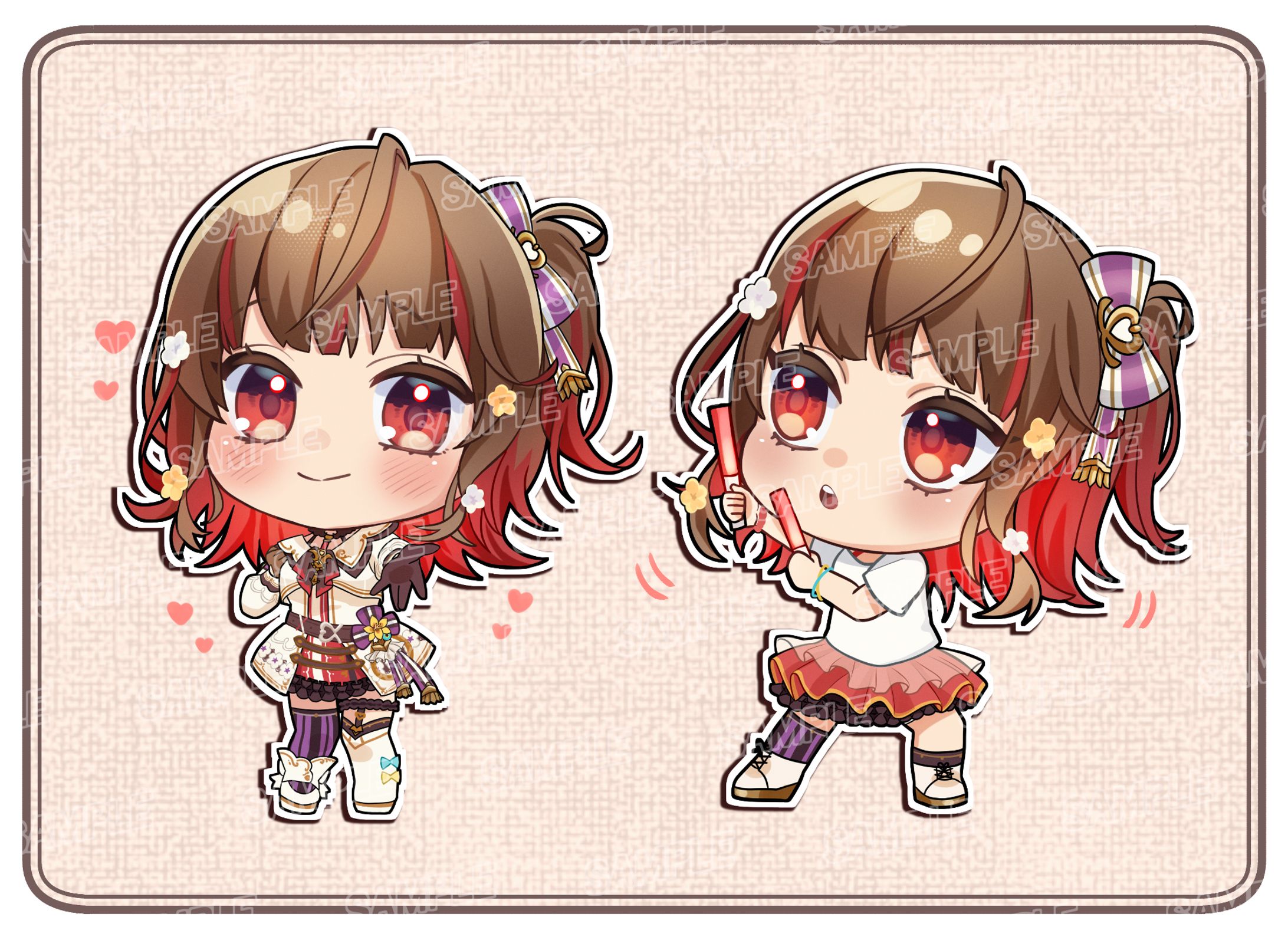 VTuber よしか⁂様　CF限定SDイラスト-1