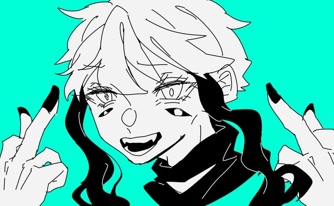 動画用イラスト、塗り