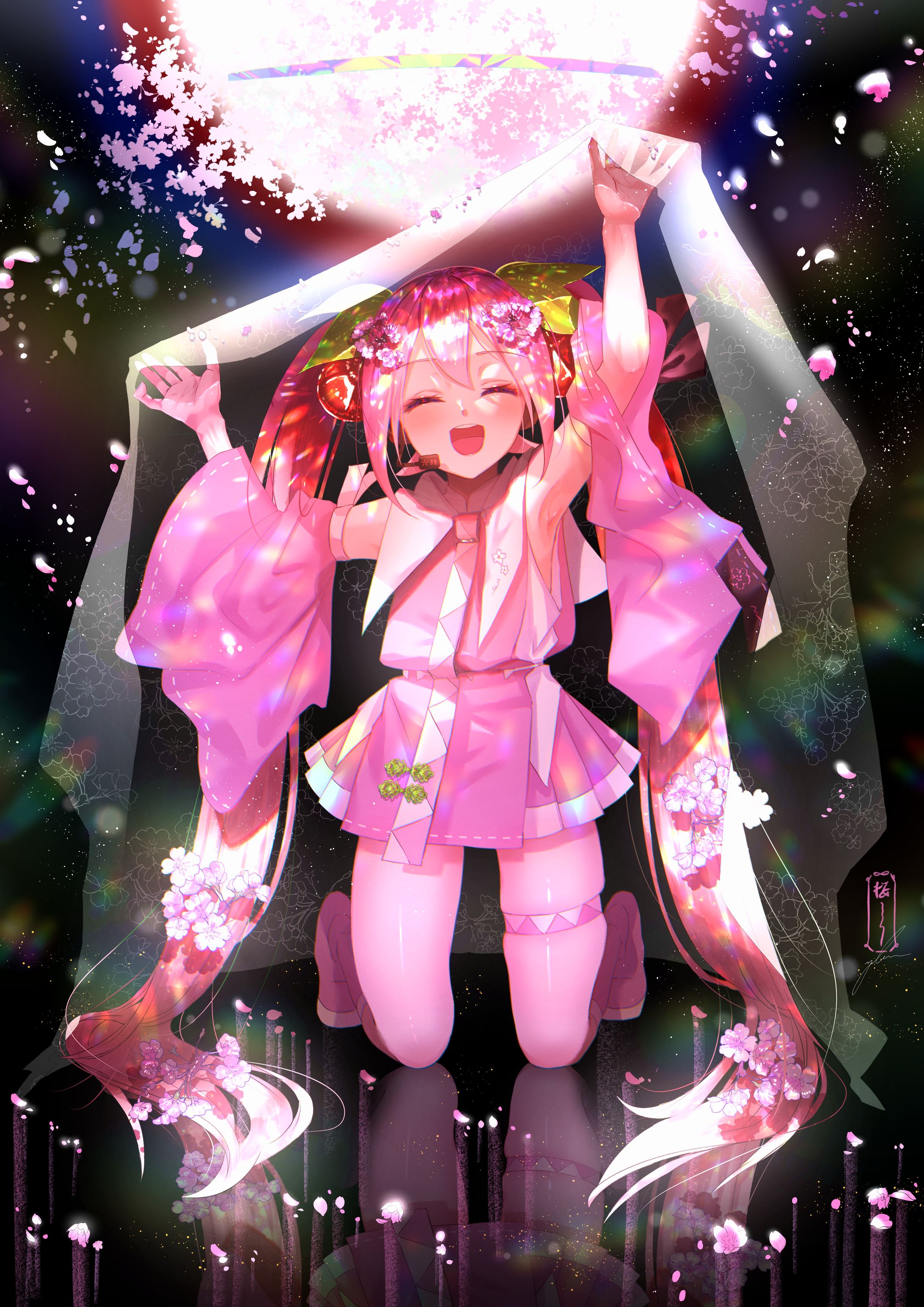 初音ミク　イラスト-1