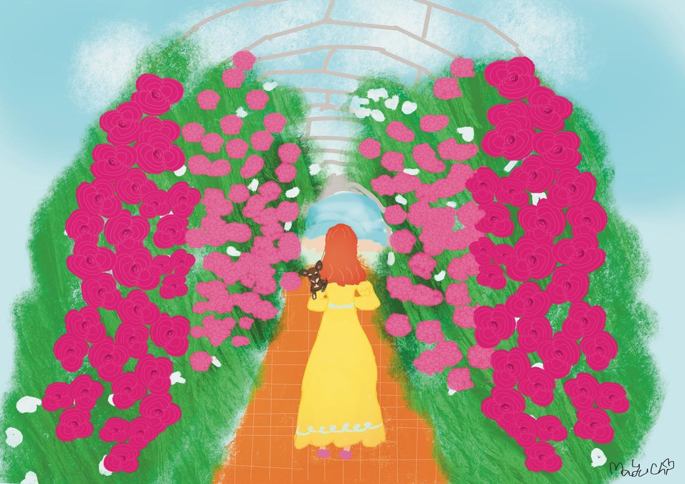 ⁡
花のトンネルから見える青い海
⁡
福祉サービスの事業所から、来年のカレンダーのイラストのご依頼をいただきました。
ありがとうございます✨
⁡
そのカレンダーで使っていただく、イラストの１枚です🌸
⁡
⁡
#絵描きビト
#花のトンネル
#Procreate#iPad#デジタルイラスト#イラストIllustrator#illustration#art#Illust
#アート#デジタルアート
#お絵描き#イラスタグラム
#イラスト好きな人と繋がりたい
#絵描きさんと繋がりたい
#イラストデザイン#ロゴデザイン
#アーティスト#クリエイティブ
#クリエイト#creative#create#トレース-1