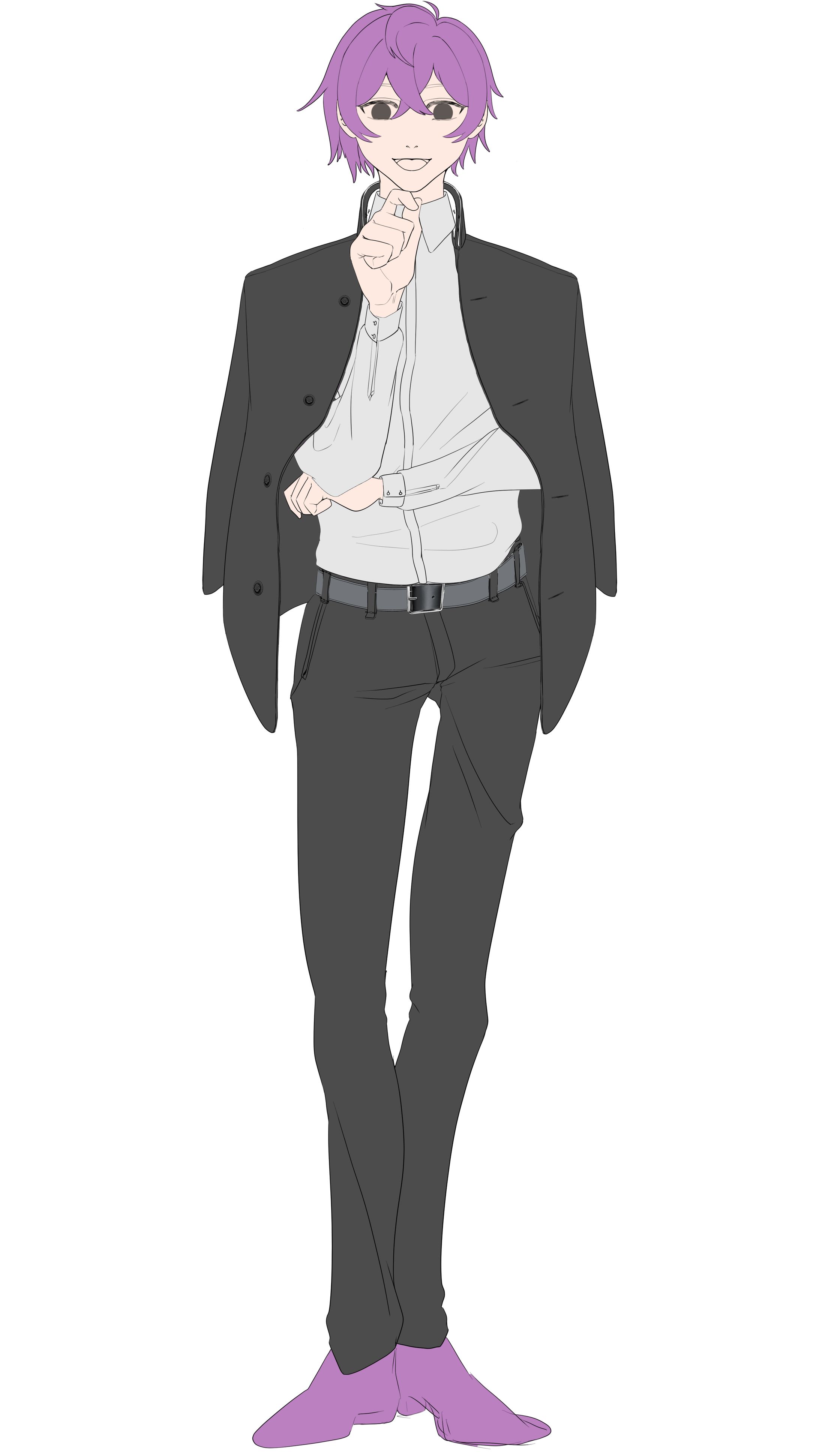 OCデザイン立ち絵ラフ-1