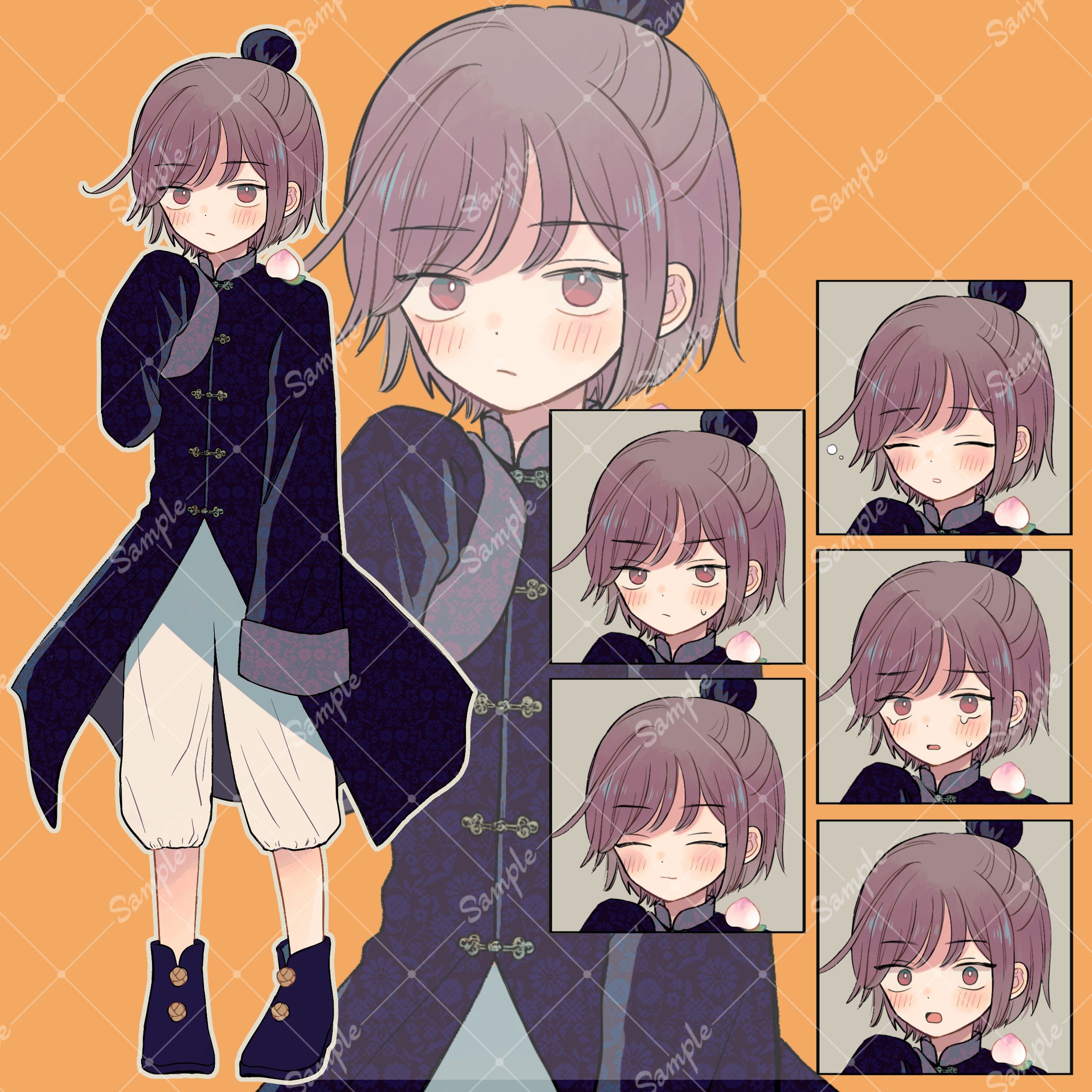 立ち絵+表情差分-1