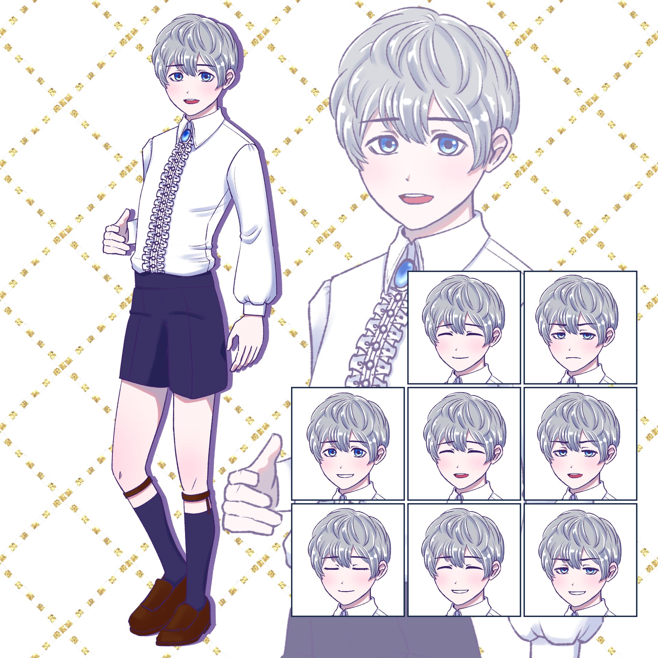 IRIAM対応立ち絵サンプル(オリジナル)-1