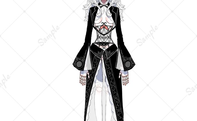 Vtuber向けLive2Dモデル