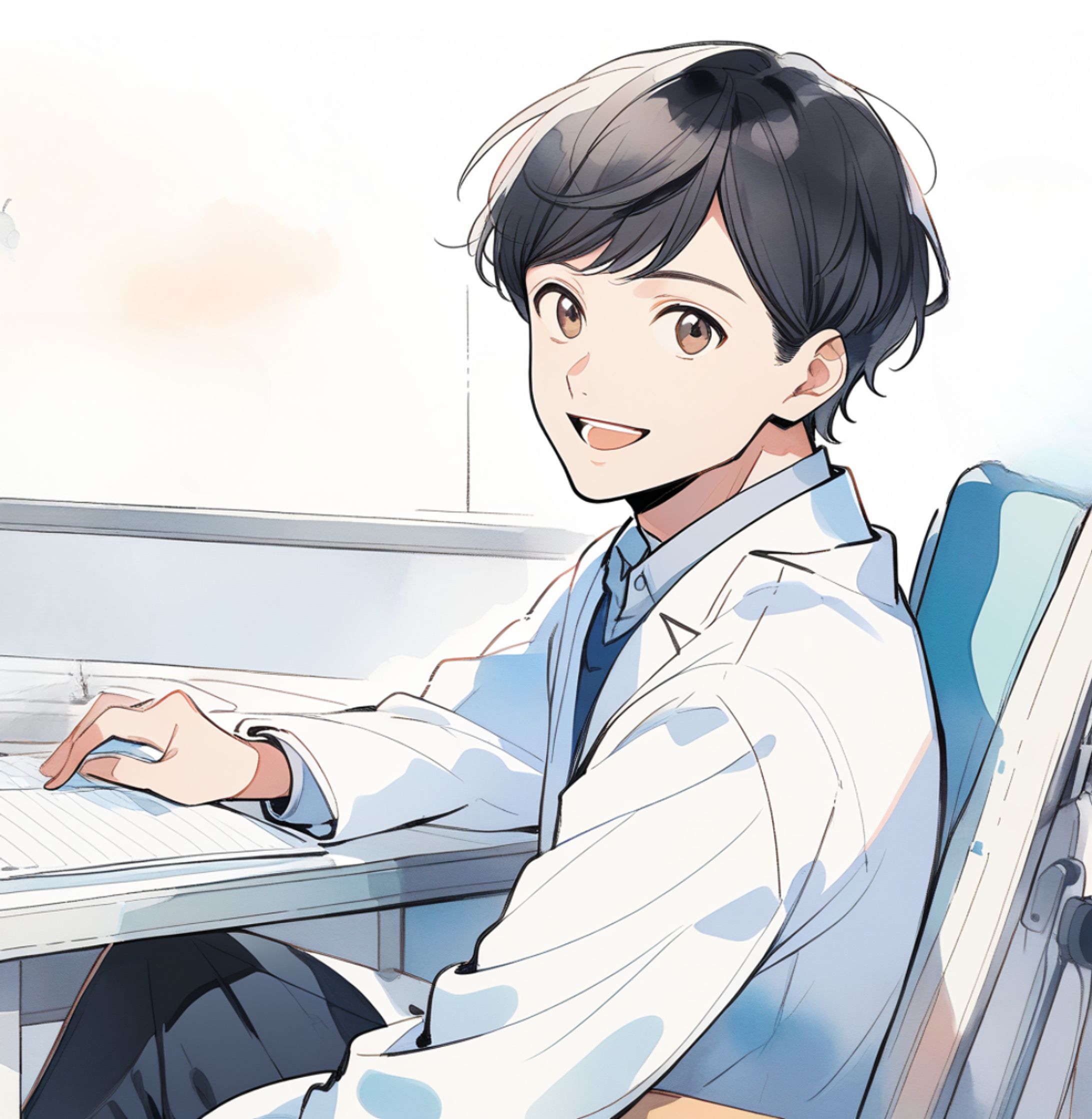 【漫画制作用】イラストサンプル-1