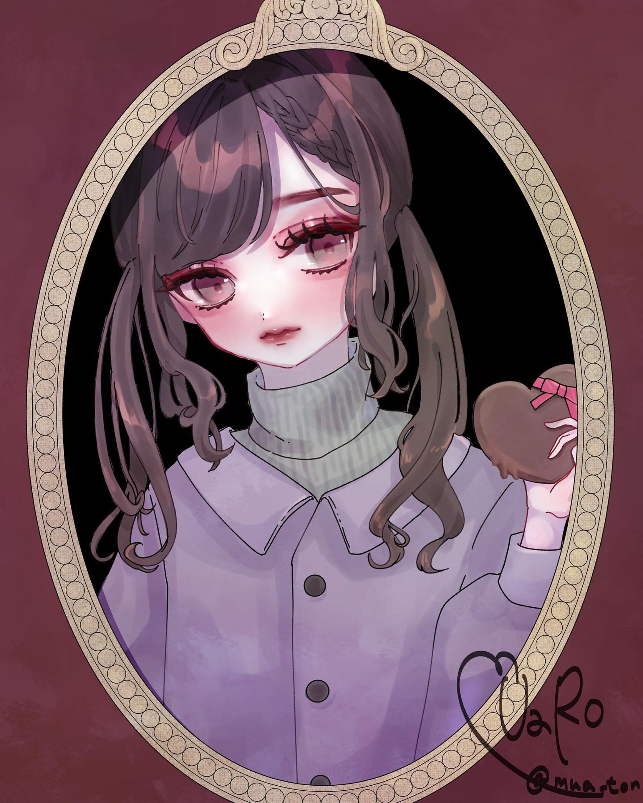 🖤🍫

#イラスト #illust #イラストレーション #illustration #イラストグラム #絵 #art #artwork #illustrator #draw #drawing #painting #girl #女の子 #オリジナル #original-1